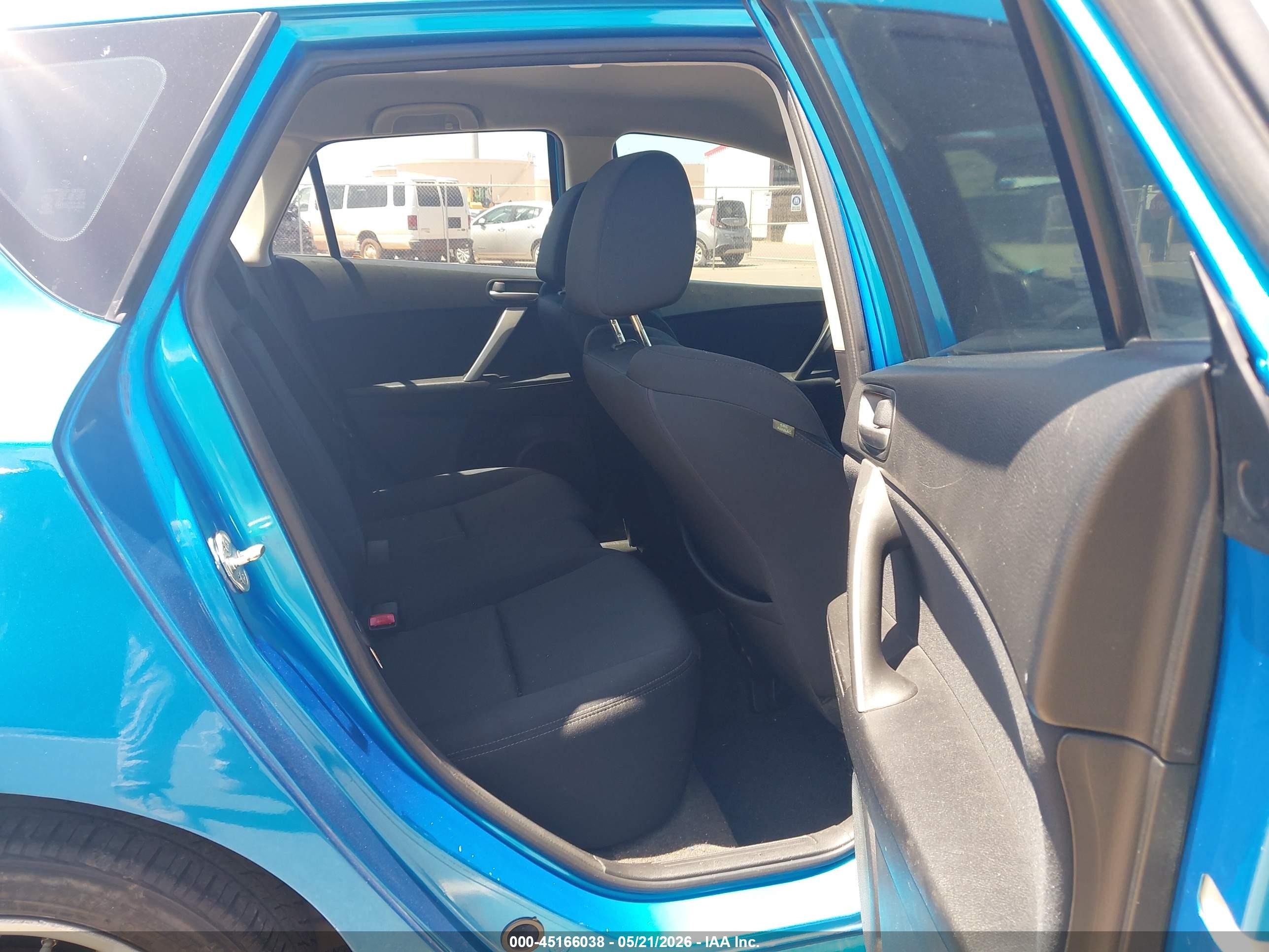 2010 Mazda Mazda3 S Sport Blue vin: JM1BL1H52A1258148