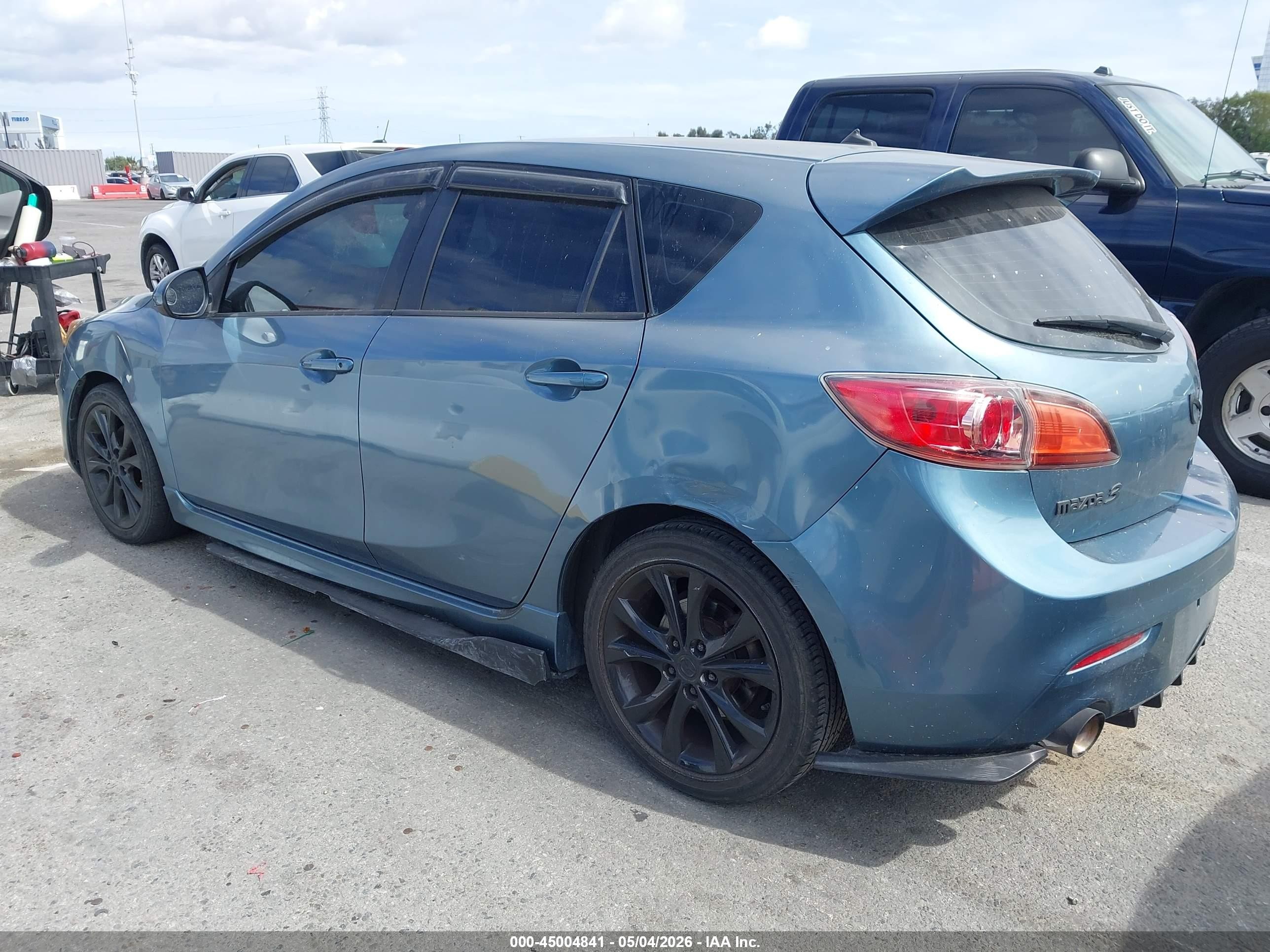 2010 Mazda Mazda3 S Sport Blue vin: JM1BL1H52A1316792