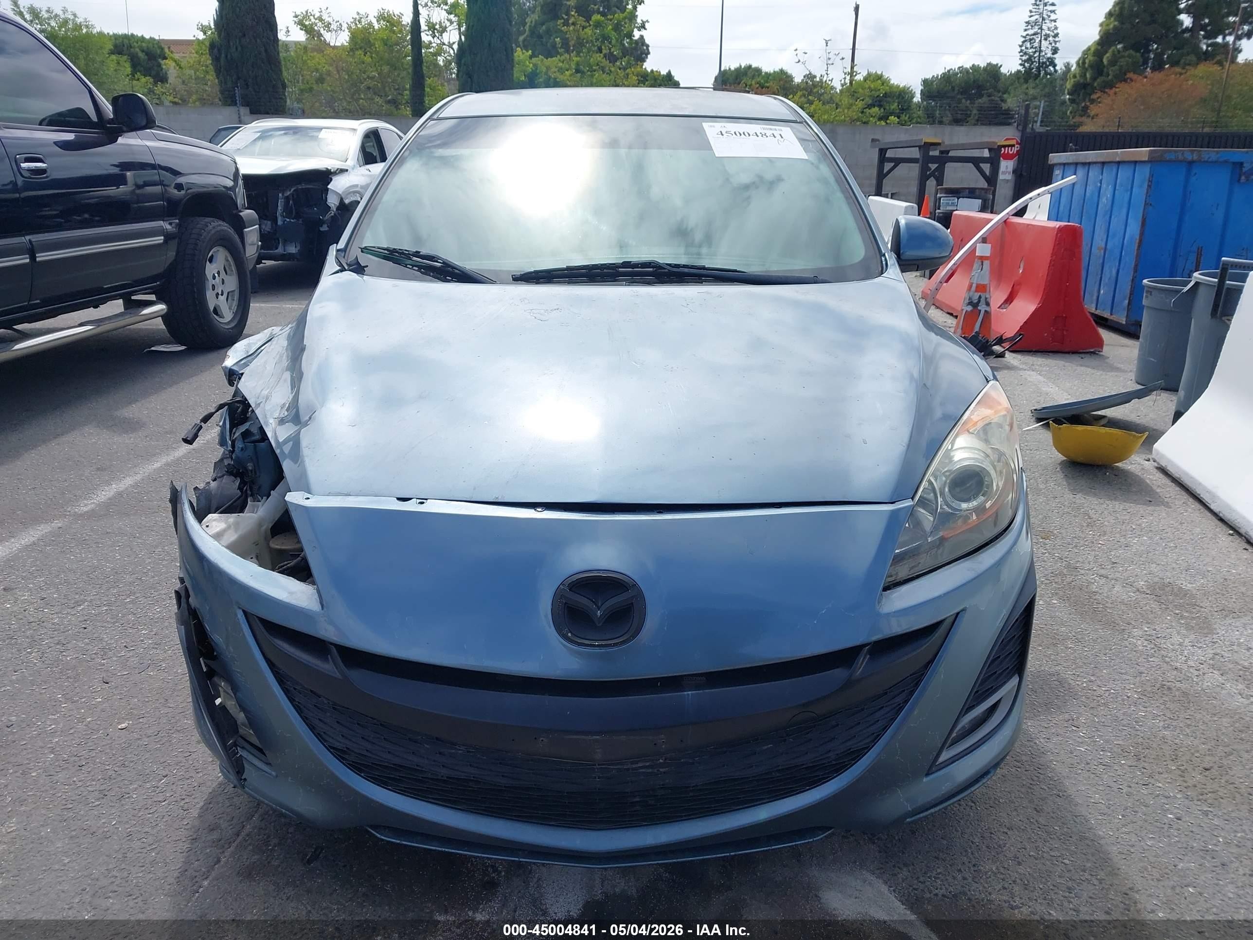 2010 Mazda Mazda3 S Sport Blue vin: JM1BL1H52A1316792