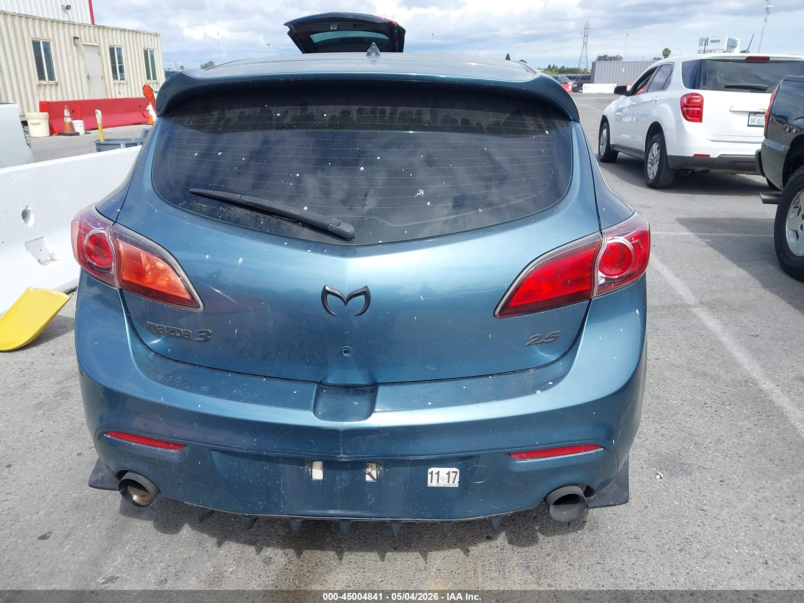 2010 Mazda Mazda3 S Sport Blue vin: JM1BL1H52A1316792