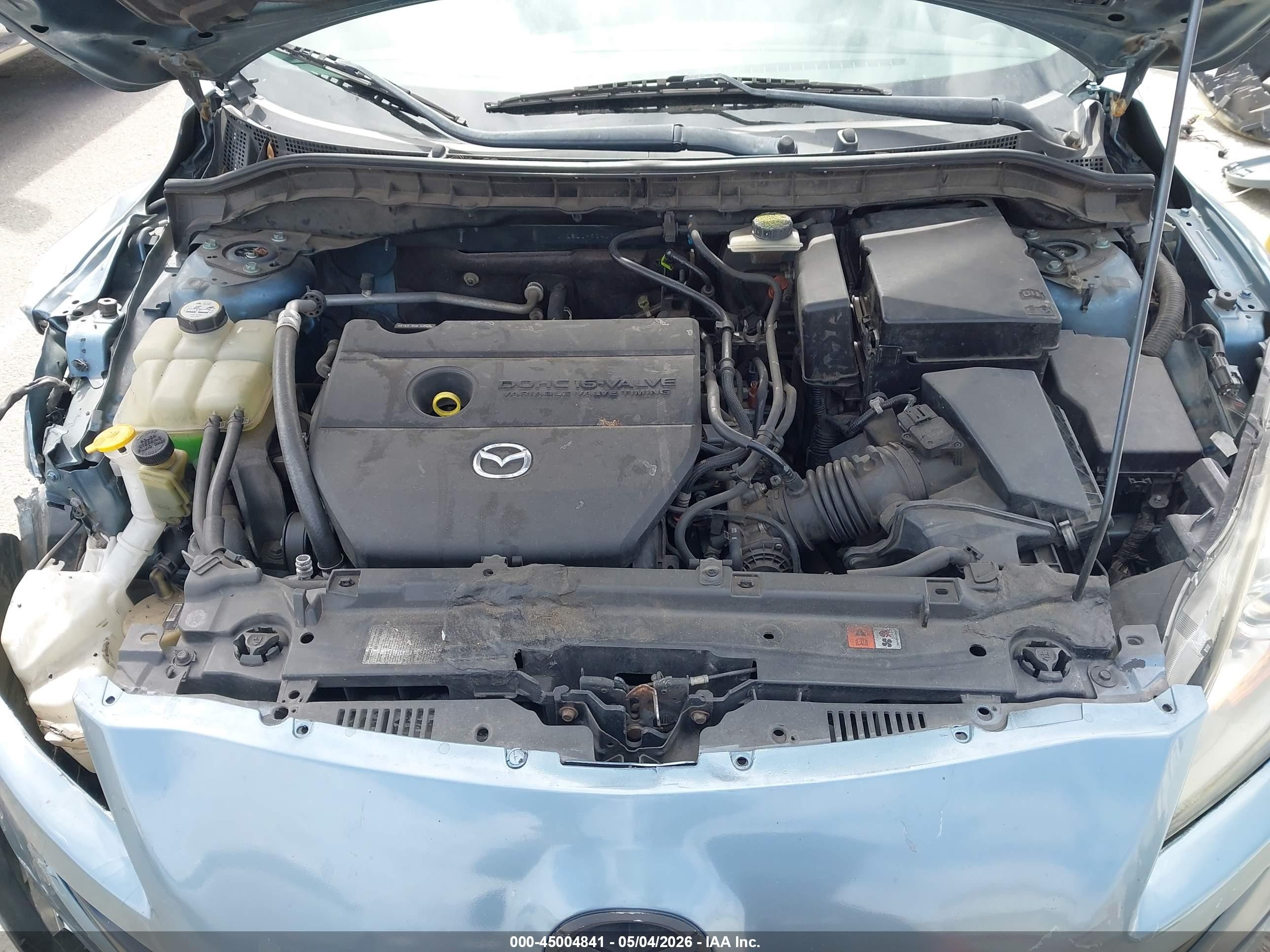 2010 Mazda Mazda3 S Sport Blue vin: JM1BL1H52A1316792