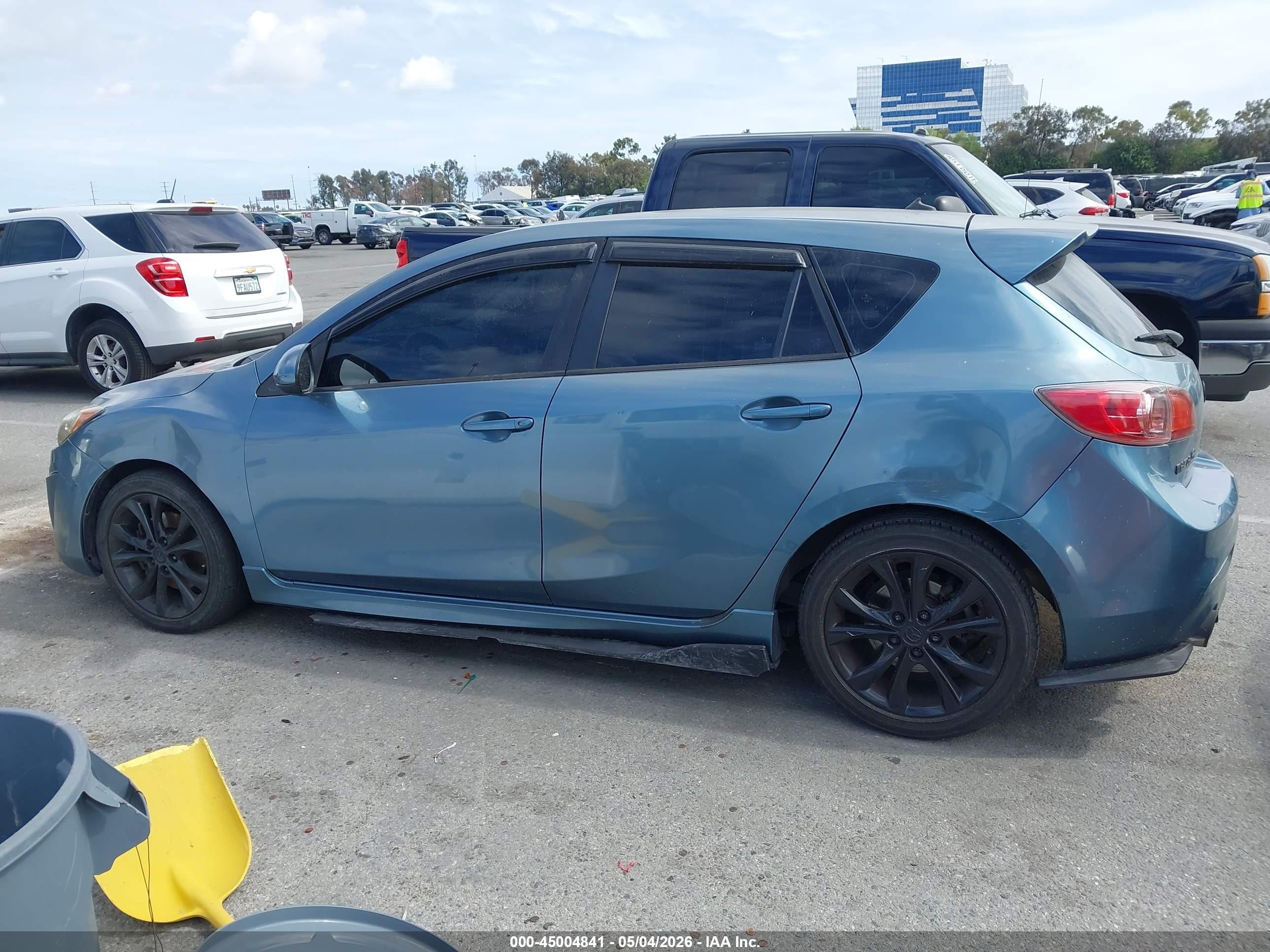 2010 Mazda Mazda3 S Sport Blue vin: JM1BL1H52A1316792