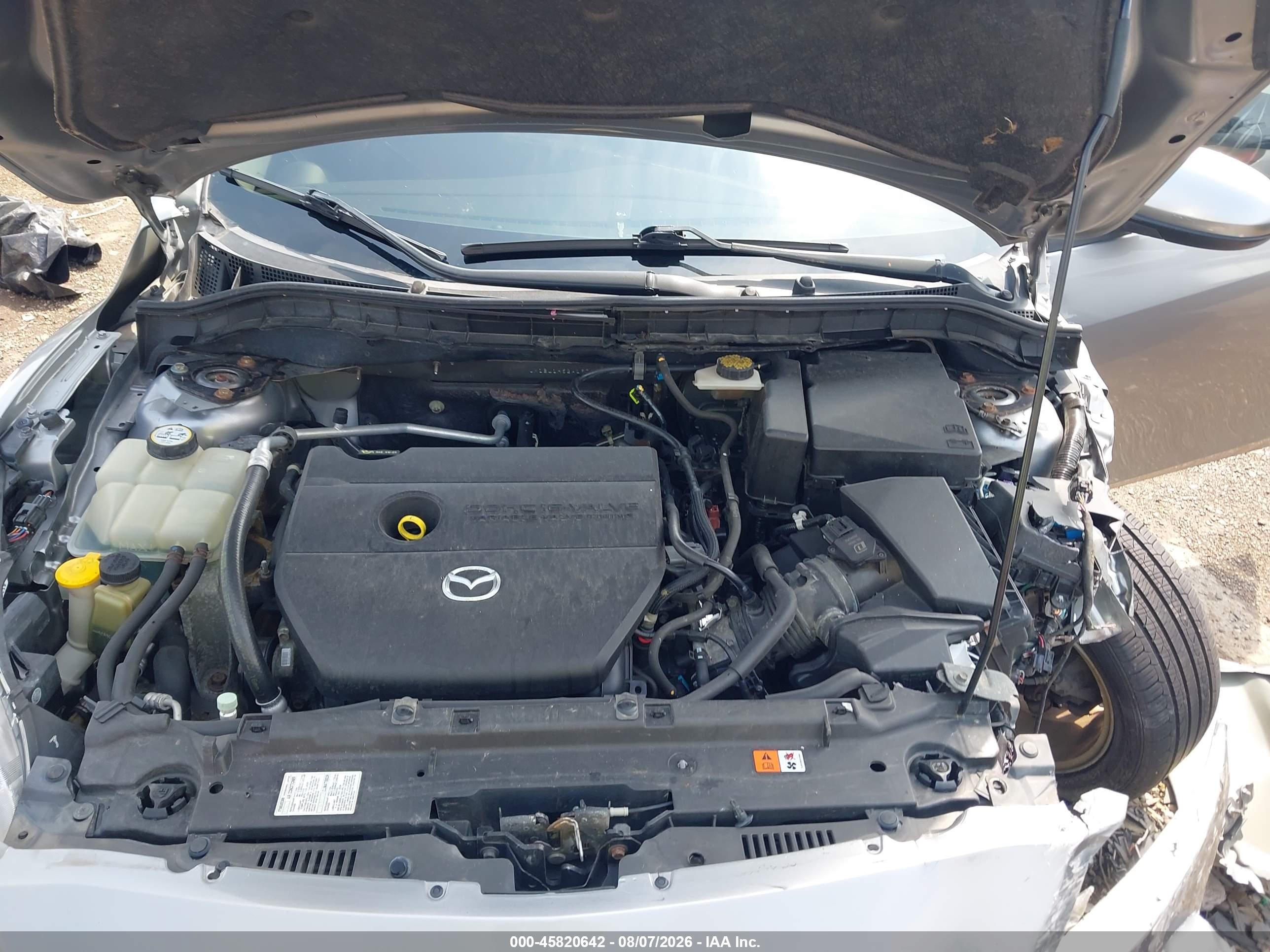 2010 Mazda Mazda3 S Sport Серебряный vin: JM1BL1H52A1334192