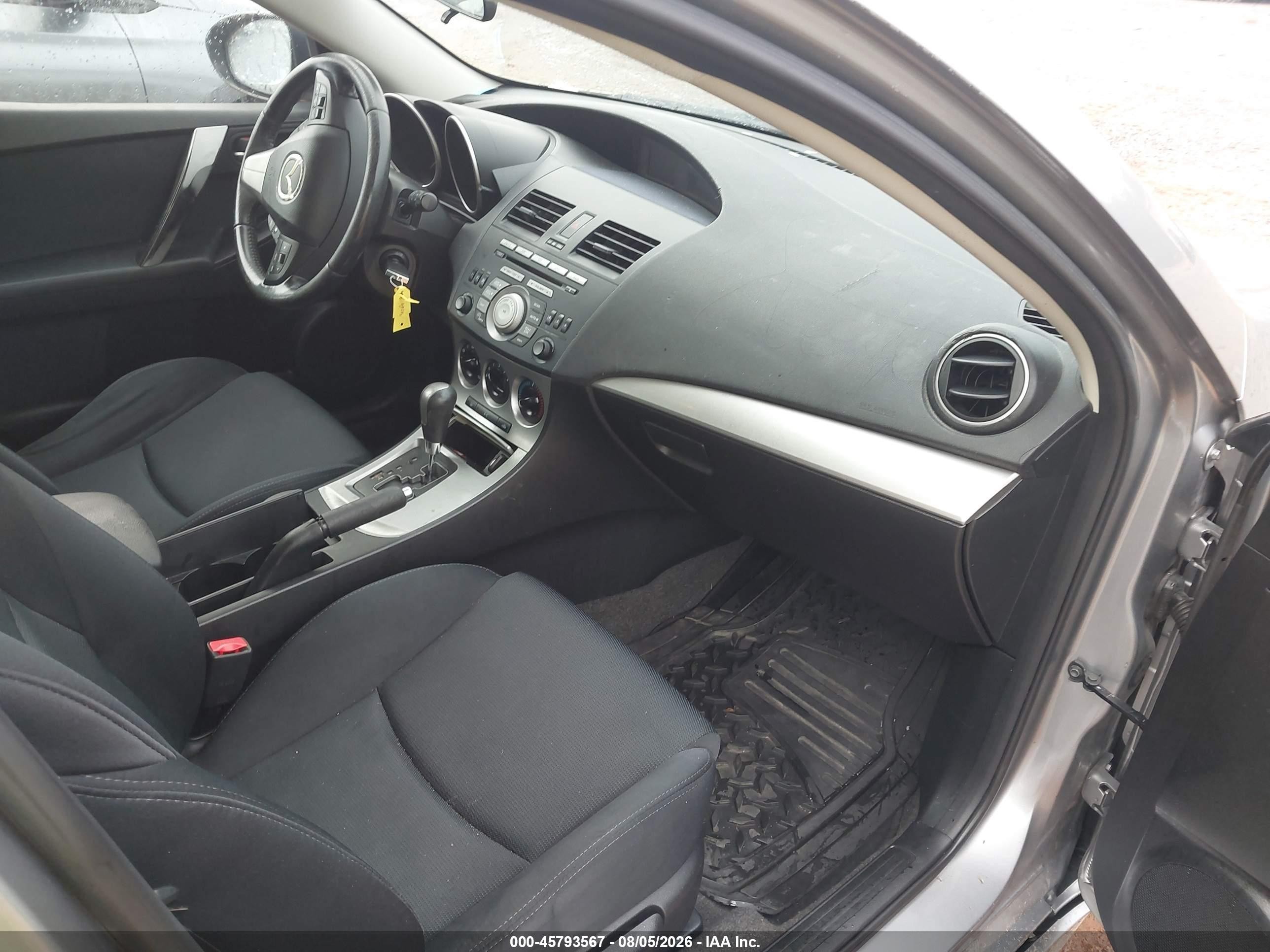 2010 Mazda Mazda3 S Sport Silver vin: JM1BL1H53A1289599