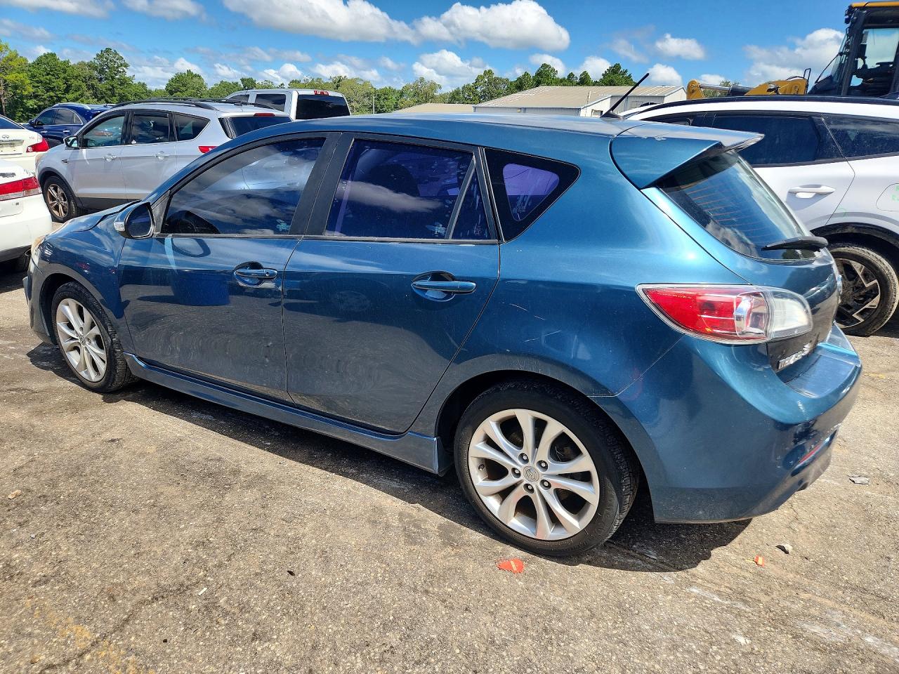 2010 Mazda 3 Blue vin: JM1BL1H55A1210790