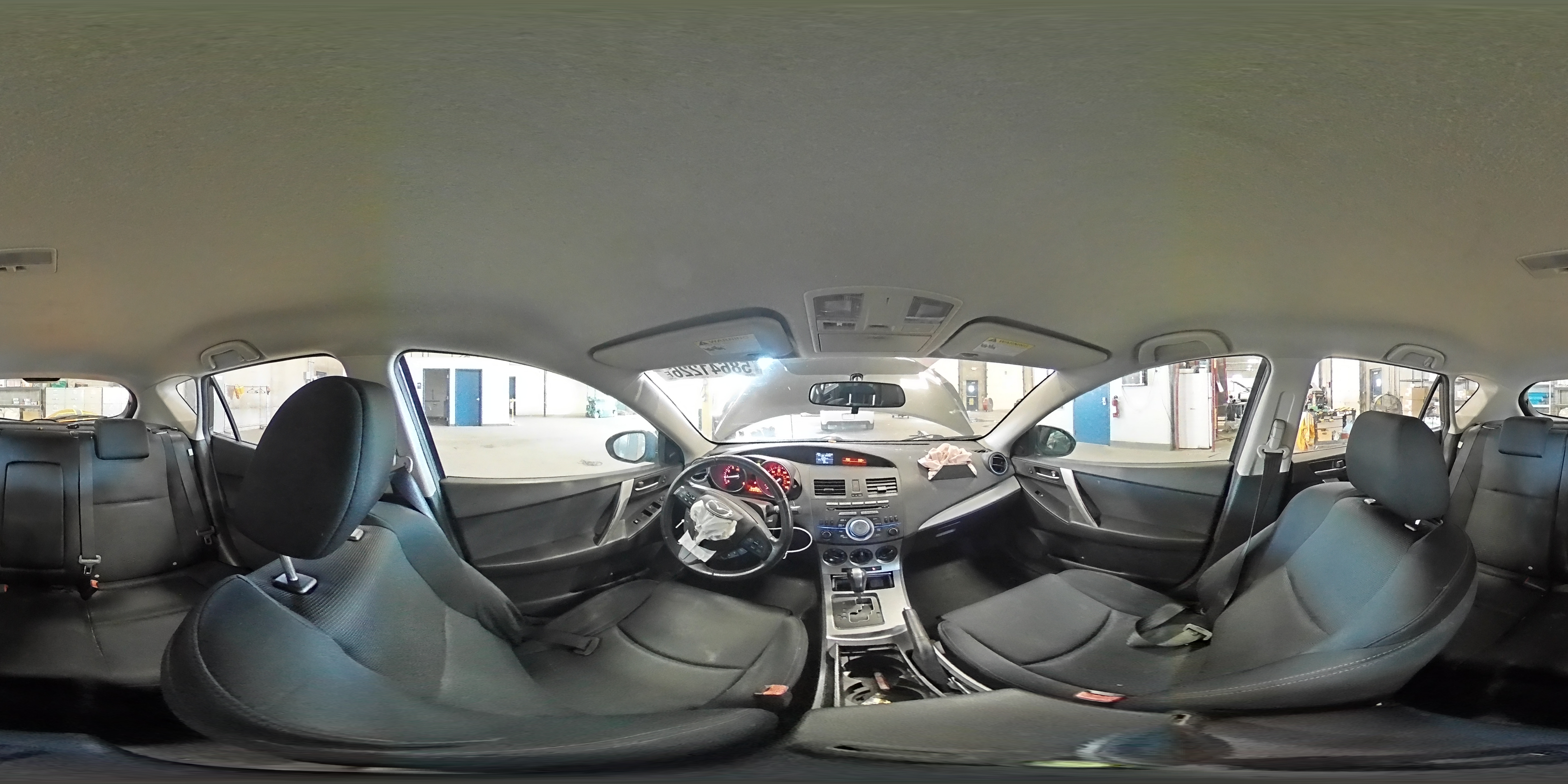 2010 Mazda 3 S Gray vin: JM1BL1H55A1267586
