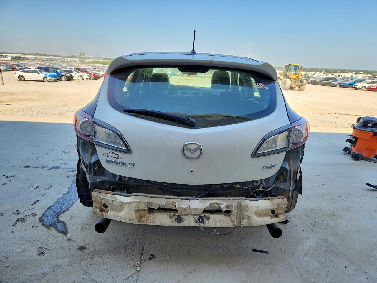 2010 Mazda 3 S Gray vin: JM1BL1H55A1276112
