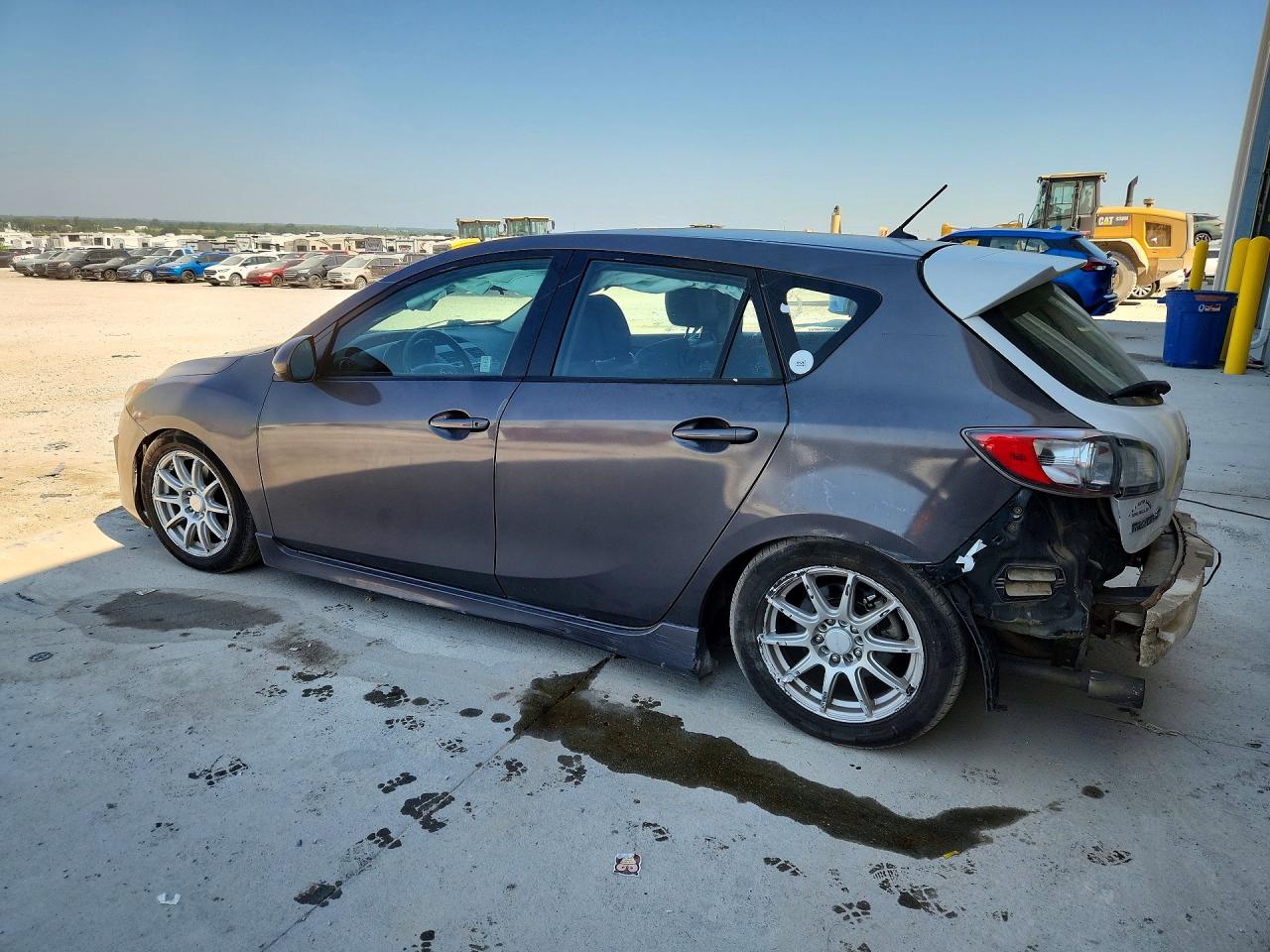 2010 Mazda 3 S Gray vin: JM1BL1H55A1276112