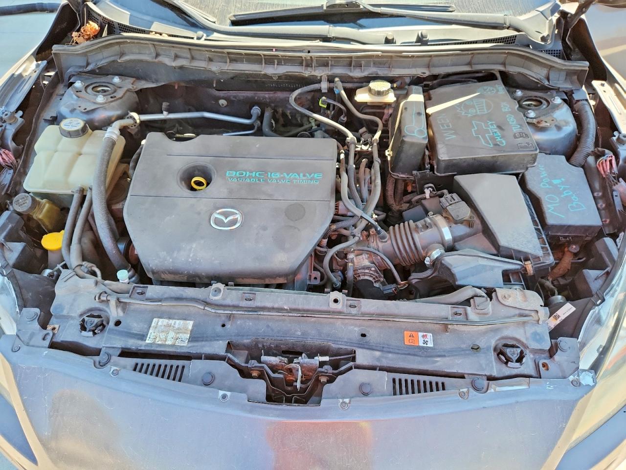 2010 Mazda 3 S Gray vin: JM1BL1H55A1276112