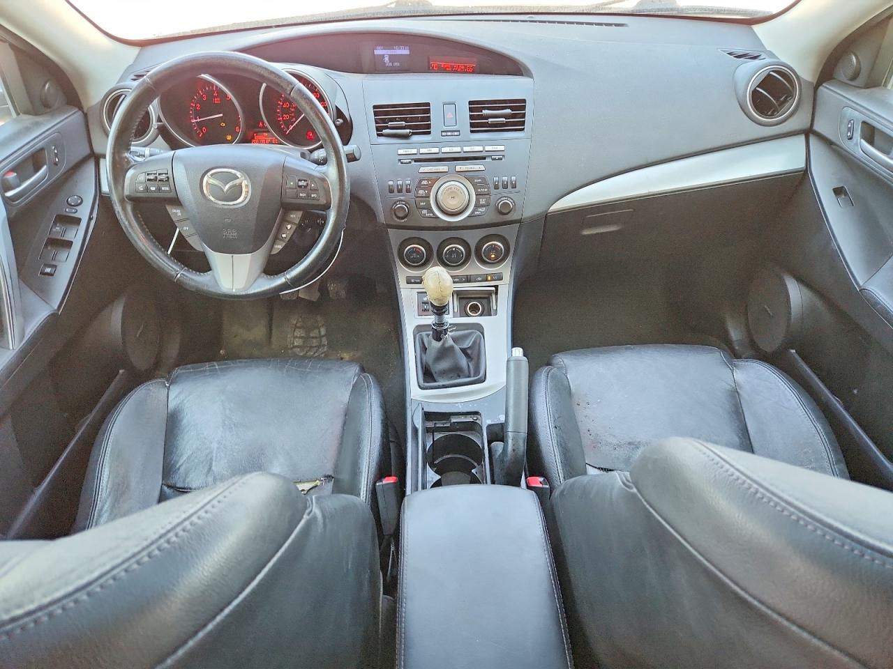 2010 Mazda 3 S Gray vin: JM1BL1H55A1276112