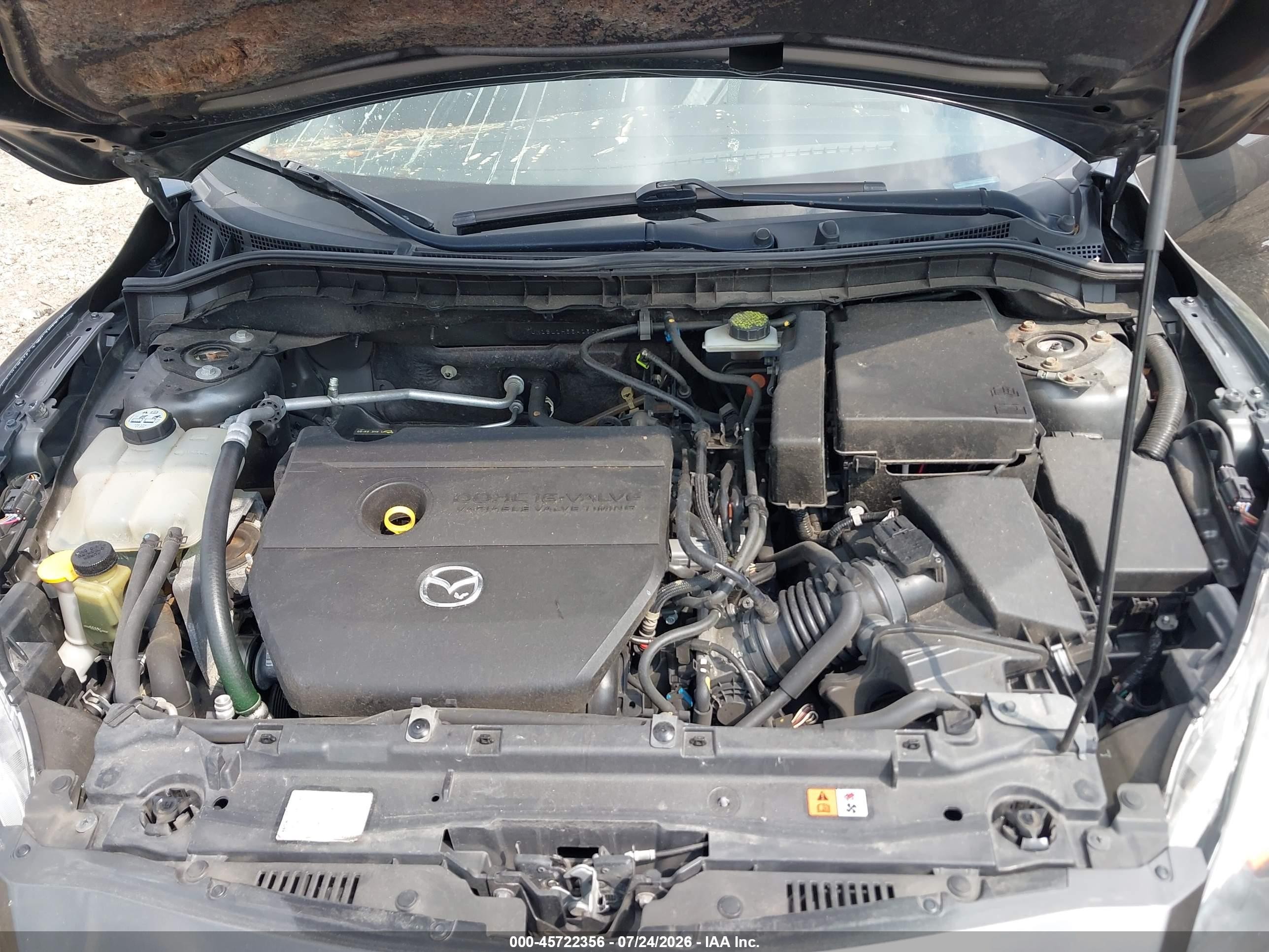 2010 Mazda Mazda3 S Sport Серый vin: JM1BL1H55A1306824