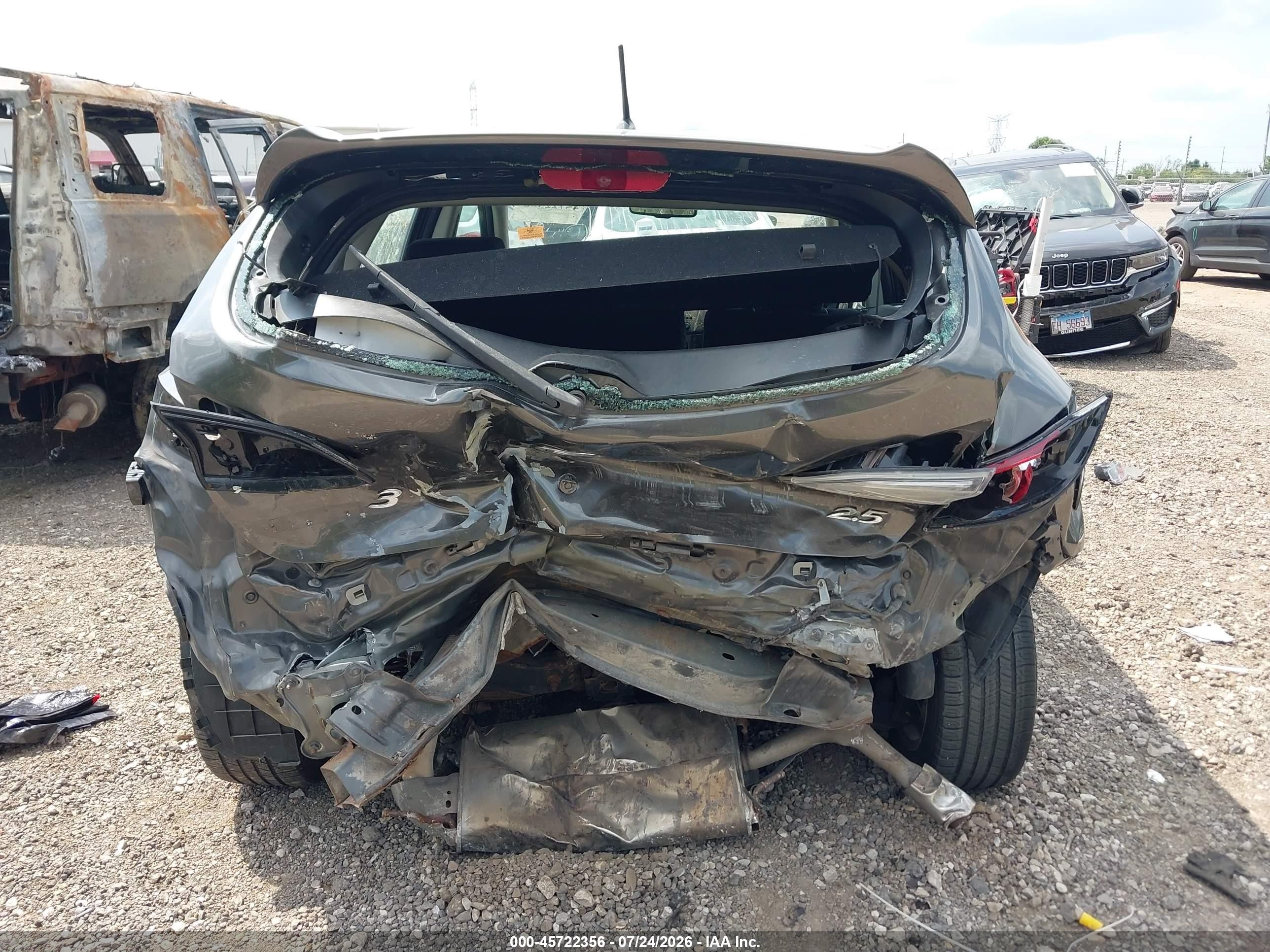 2010 Mazda Mazda3 S Sport Серый vin: JM1BL1H55A1306824
