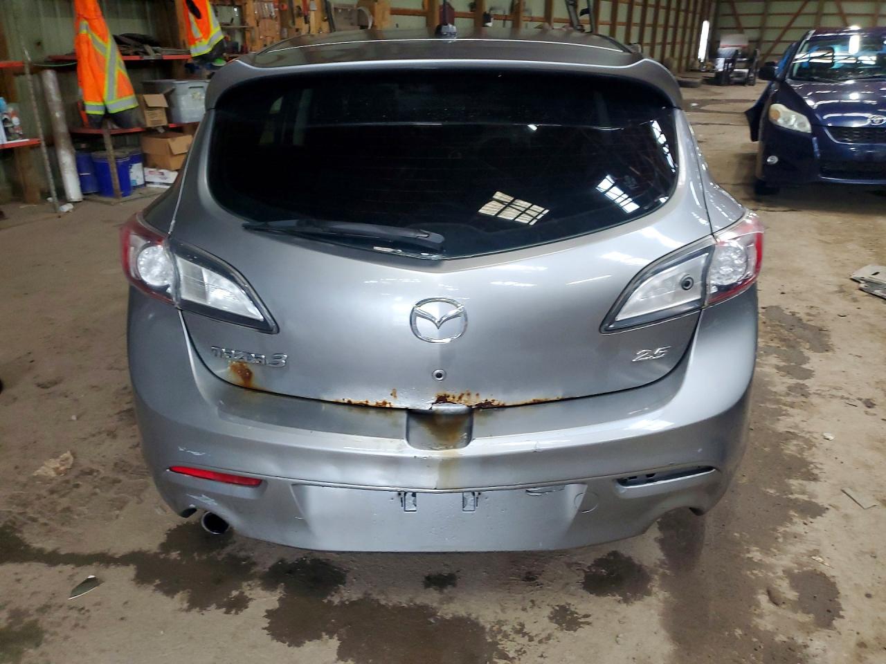 2010 Mazda 3 S Silver vin: JM1BL1H56A1109127