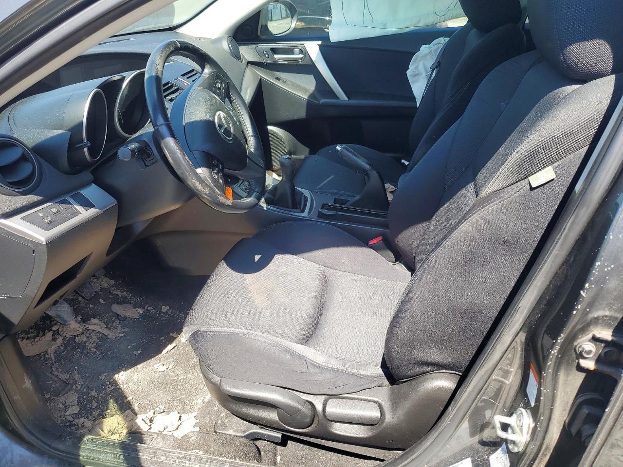 2010 Mazda 3 S Gray vin: JM1BL1H57A1152486