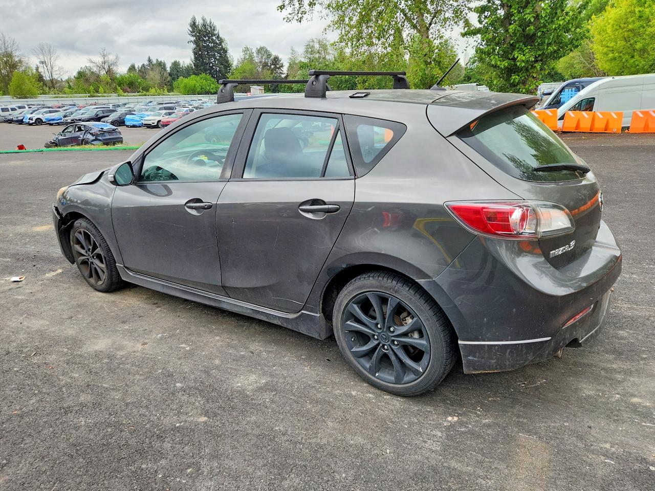 2010 Mazda 3 S Charcoal vin: JM1BL1H57A1180580