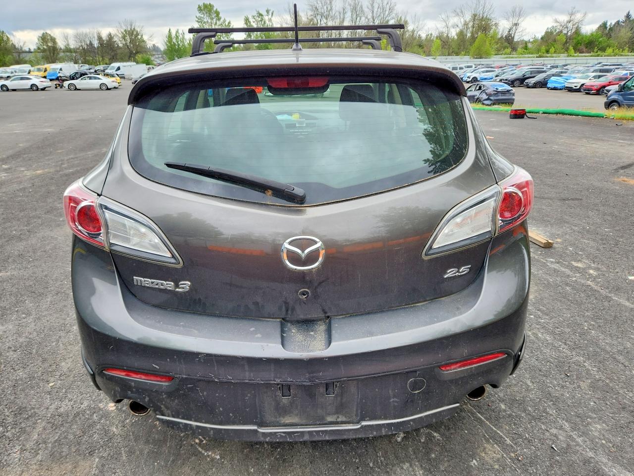 2010 Mazda 3 S Charcoal vin: JM1BL1H57A1180580