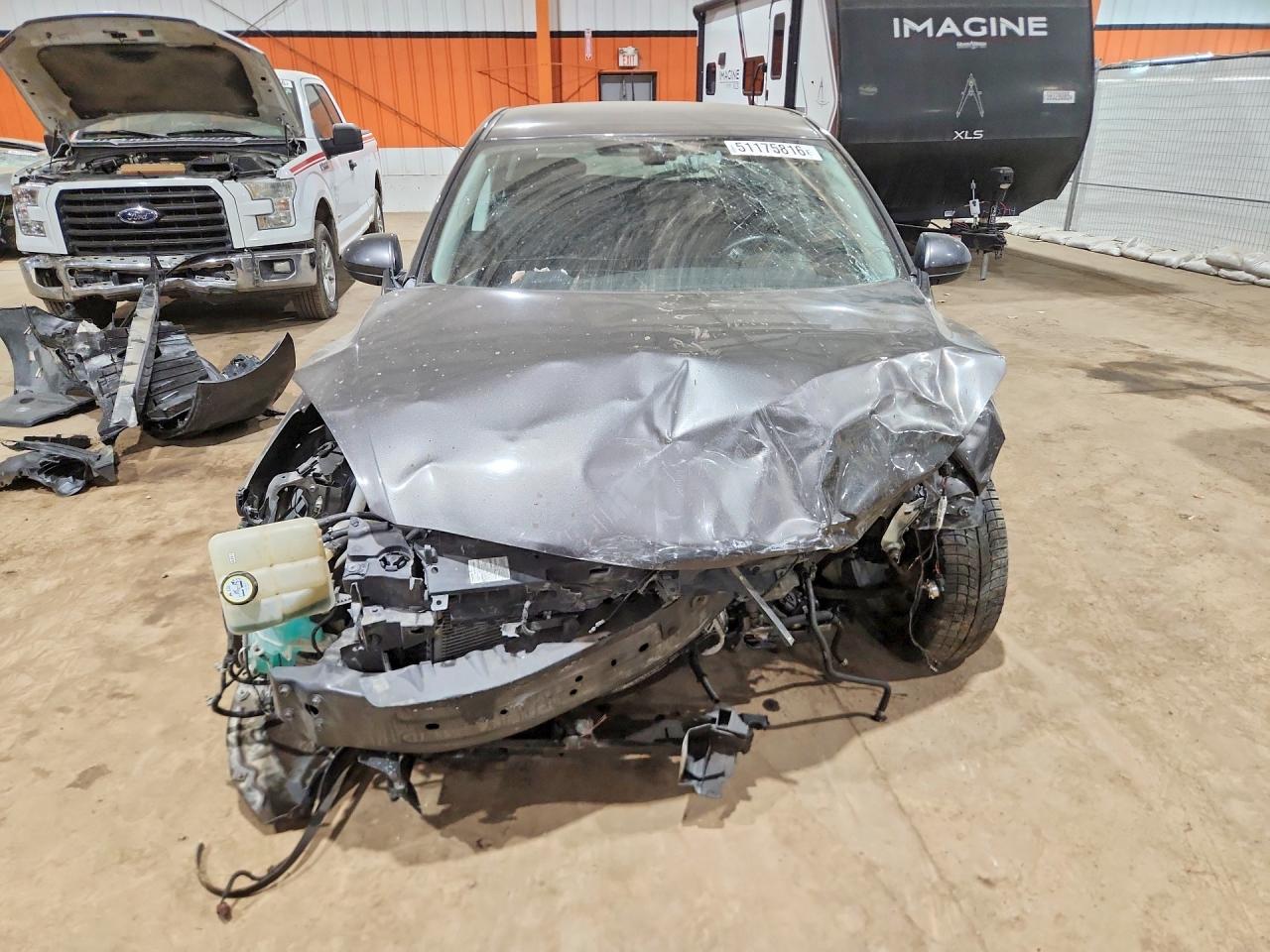 2010 Mazda 3 S Gray vin: JM1BL1H57A1250885