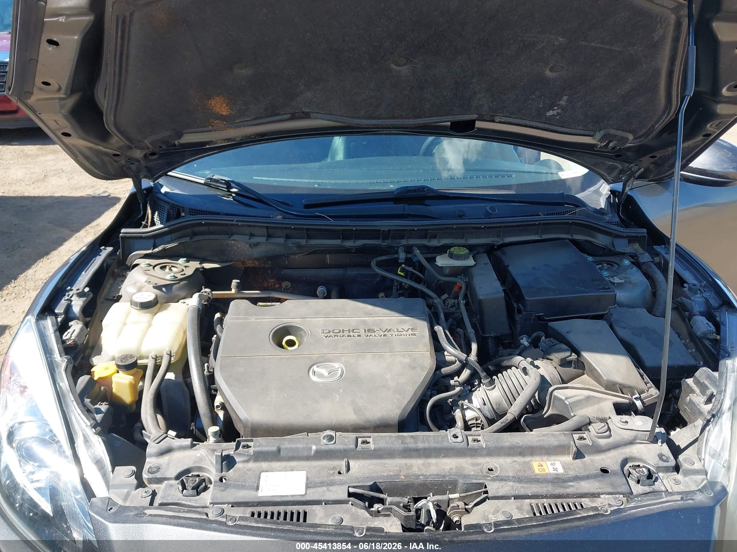 2010 Mazda Mazda3 S Grand Touring Gray vin: JM1BL1H57A1285667