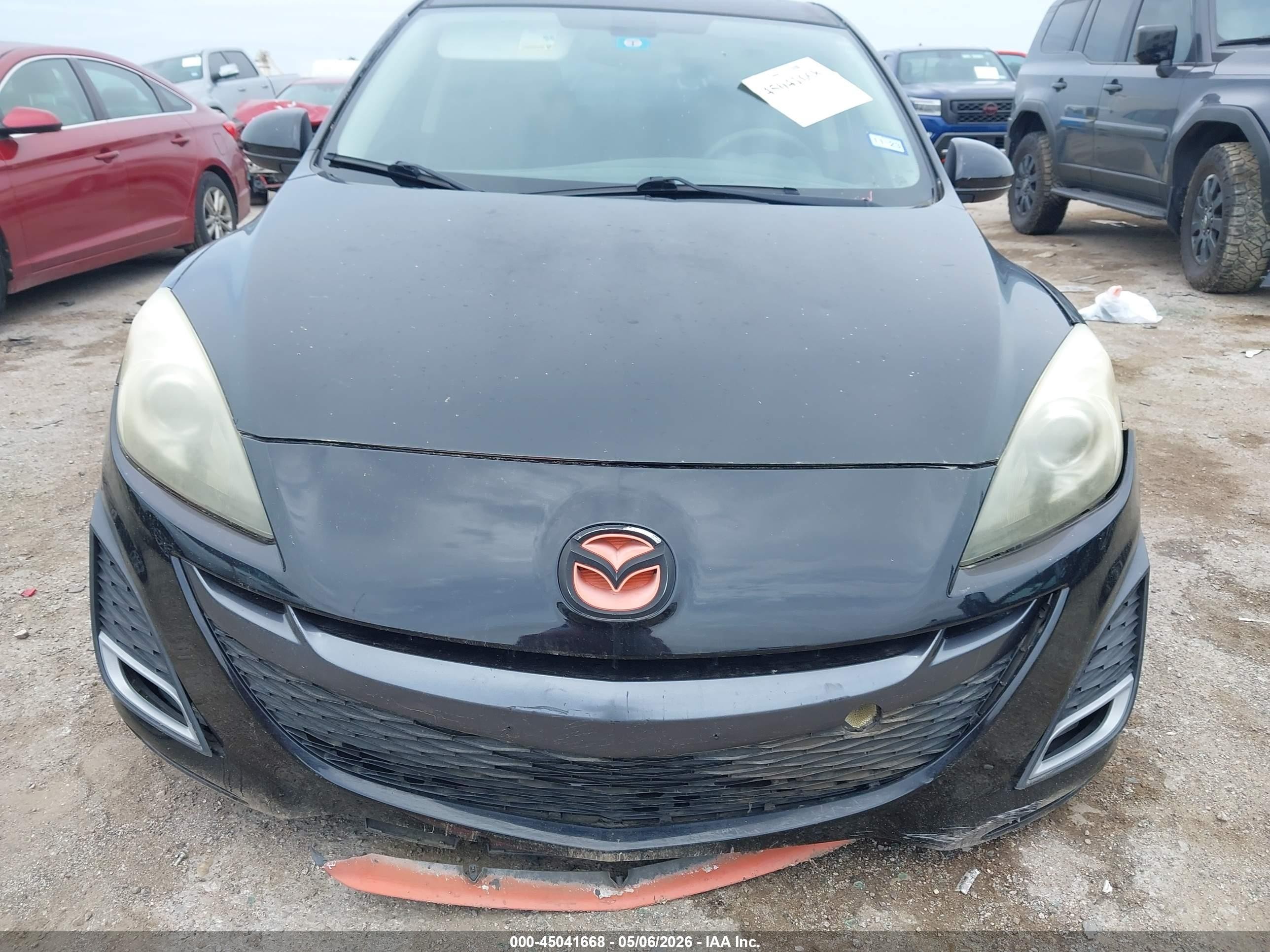 2010 Mazda Mazda3 S Grand Touring Black vin: JM1BL1H57A1315640