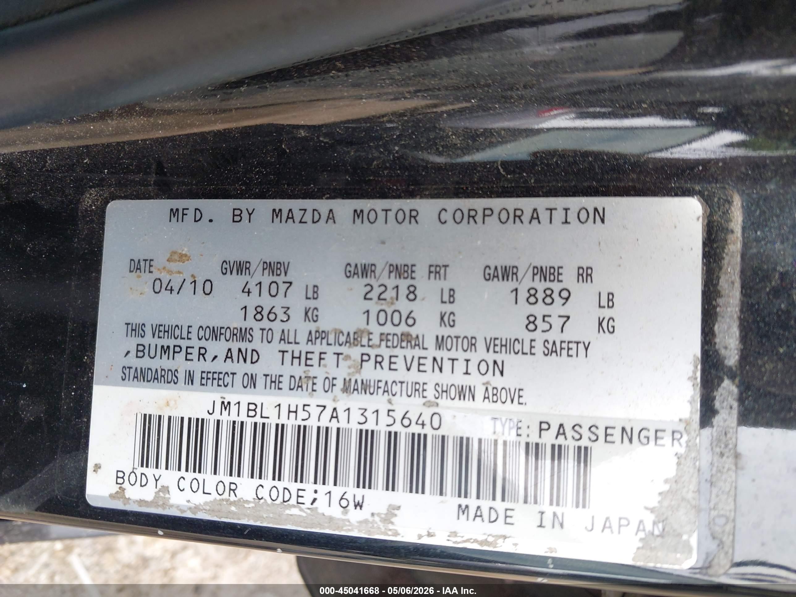 2010 Mazda Mazda3 S Grand Touring Black vin: JM1BL1H57A1315640
