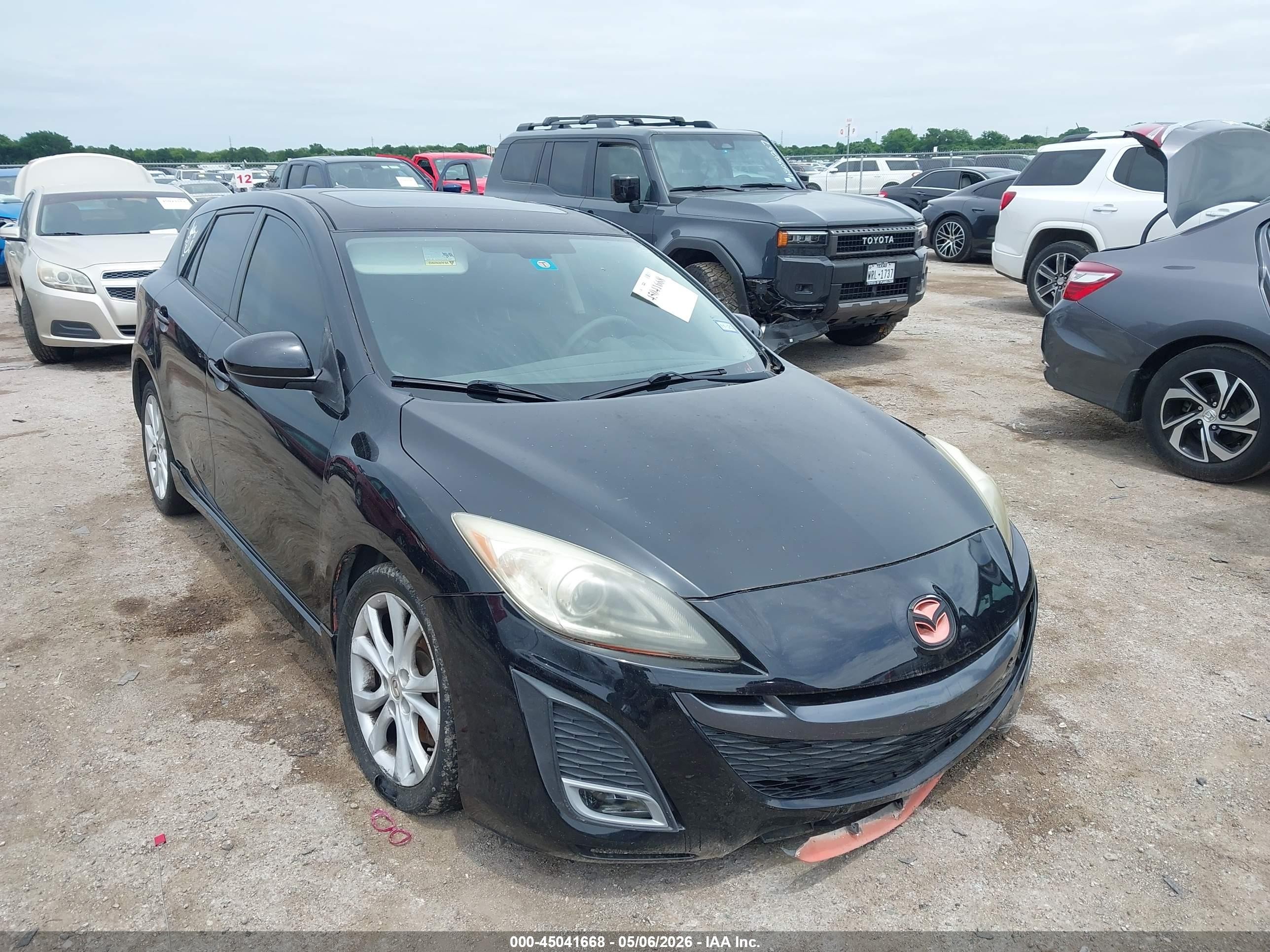 2010 Mazda Mazda3 S Grand Touring Black vin: JM1BL1H57A1315640