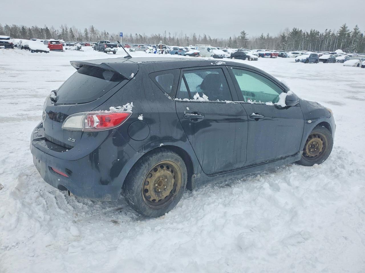 2010 Mazda 3 S Black vin: JM1BL1H58A1127130