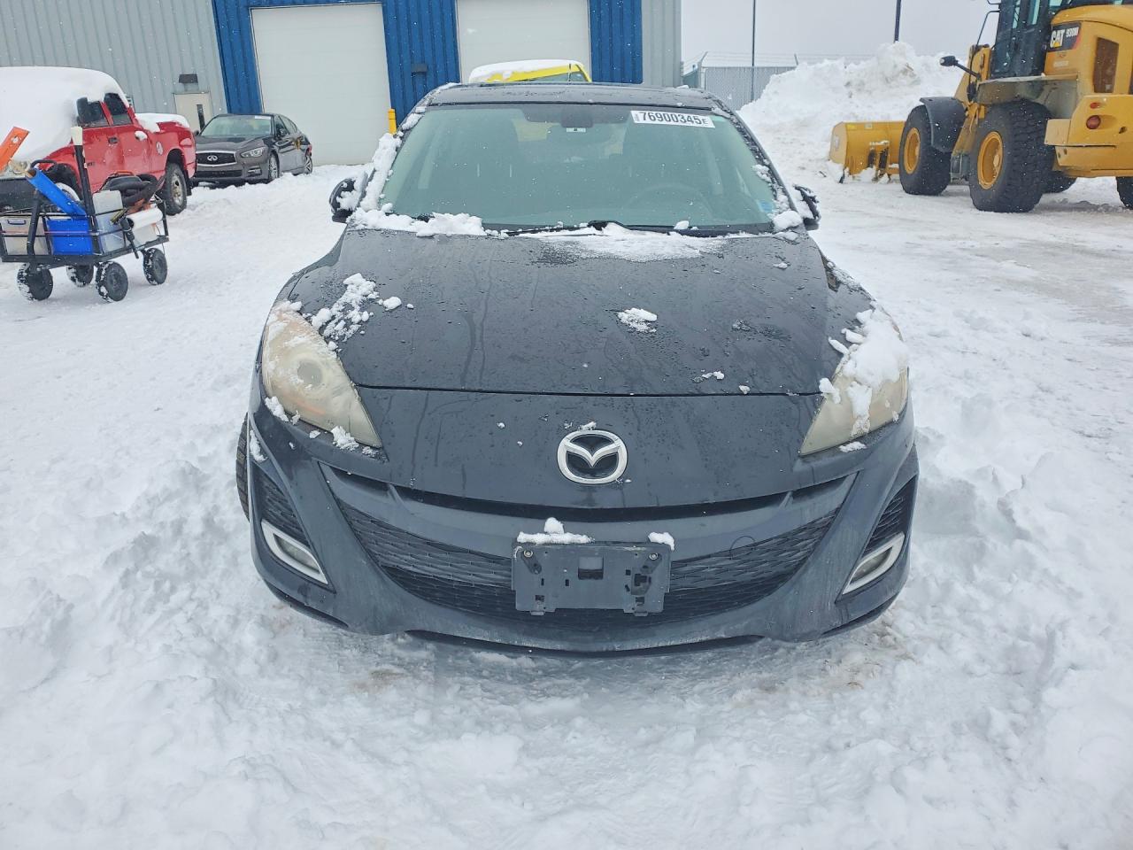 2010 Mazda 3 S Black vin: JM1BL1H58A1127130