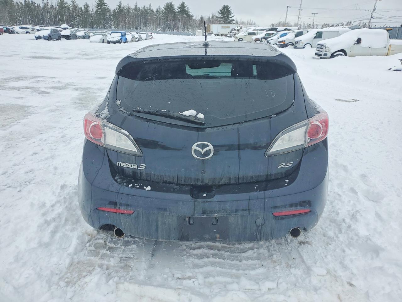 2010 Mazda 3 S Black vin: JM1BL1H58A1127130