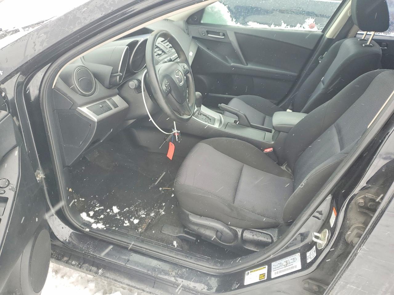 2010 Mazda 3 S Black vin: JM1BL1H58A1127130