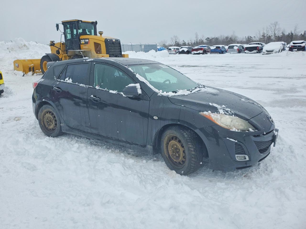 2010 Mazda 3 S Black vin: JM1BL1H58A1127130