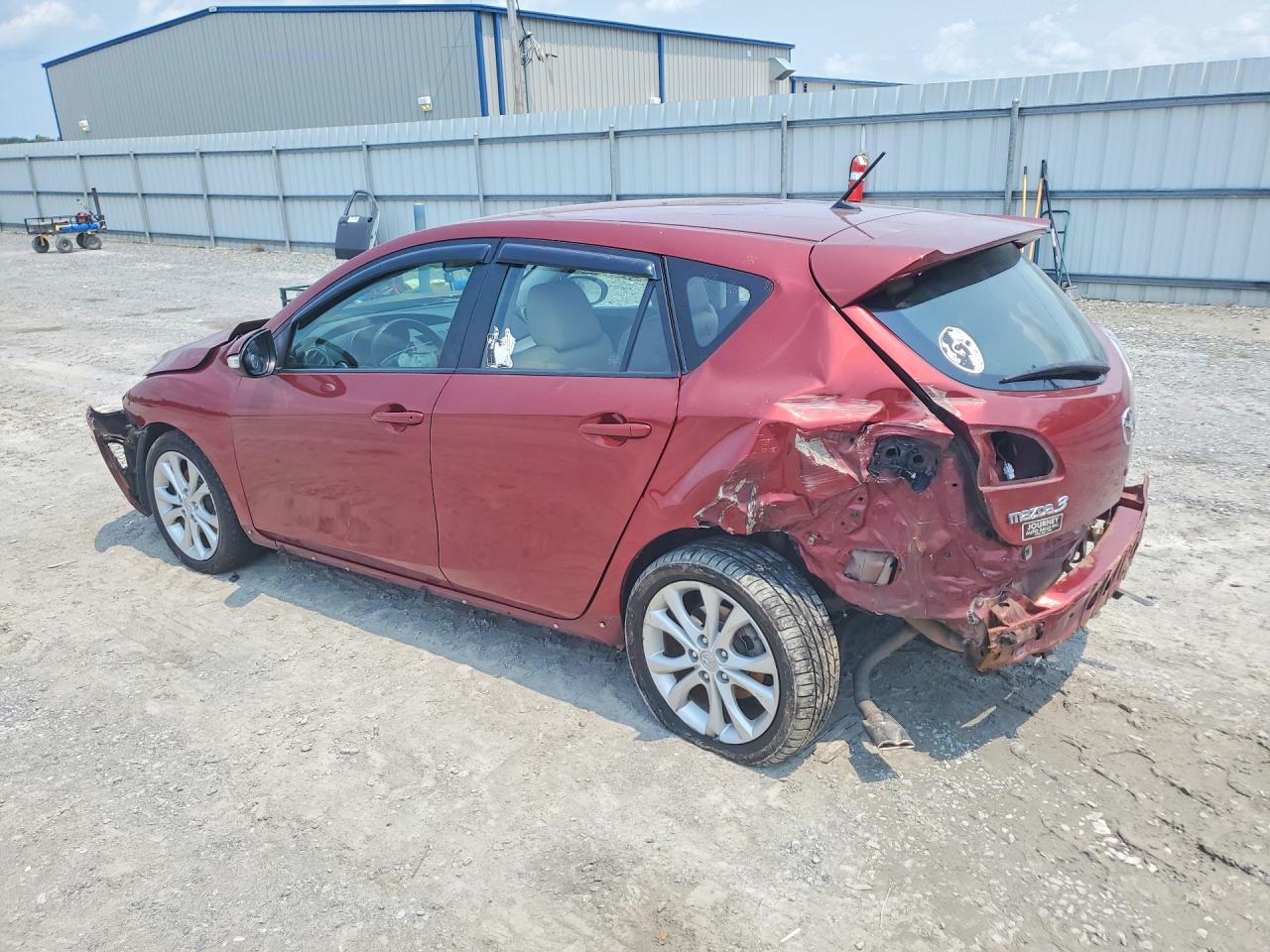 2010 Mazda 3 S Красный vin: JM1BL1H58A1194505