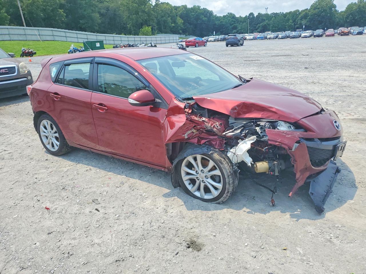 2010 Mazda 3 S Красный vin: JM1BL1H58A1194505