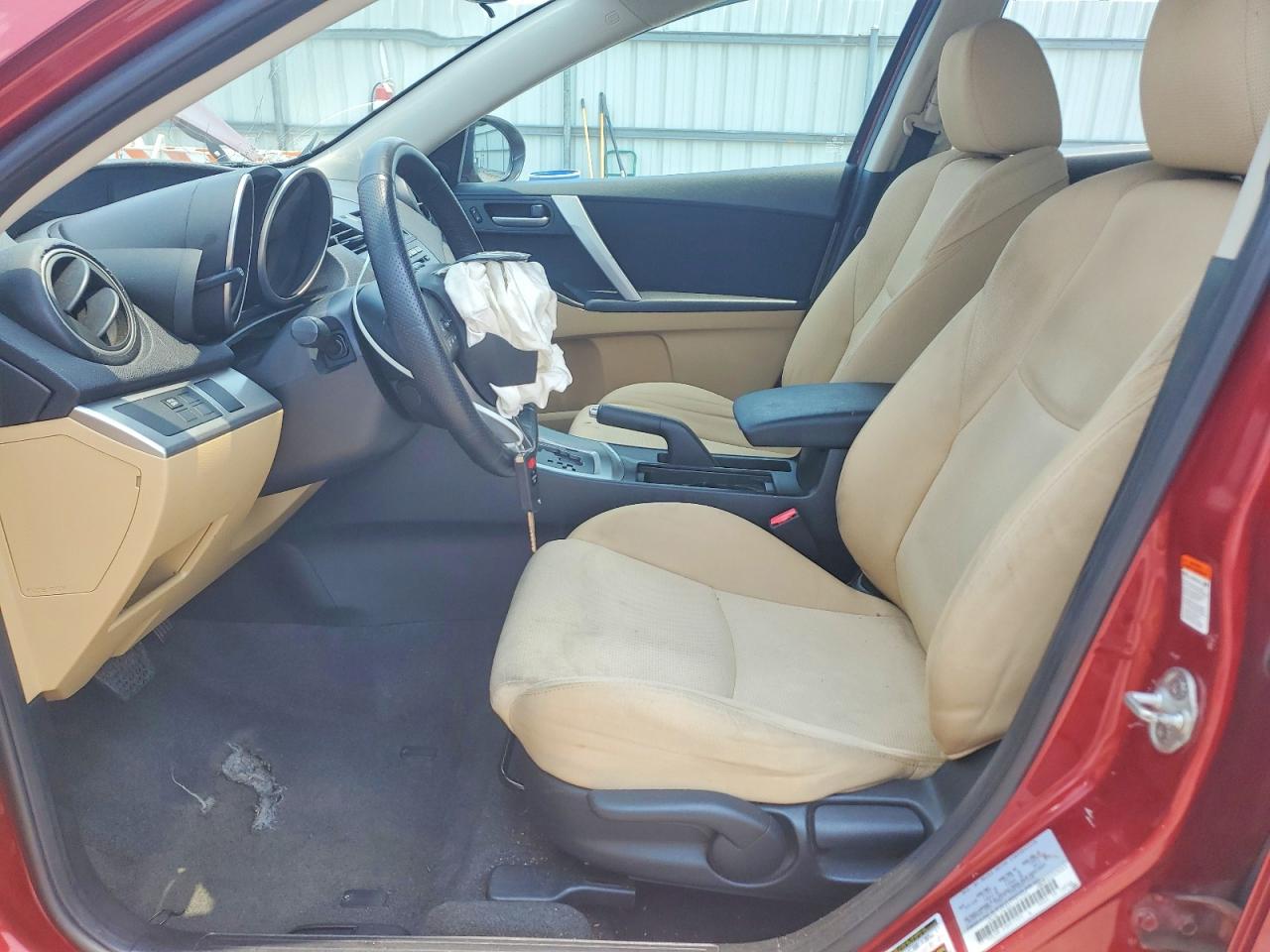 2010 Mazda 3 S Красный vin: JM1BL1H58A1194505