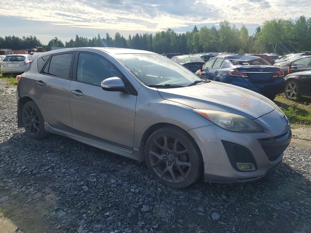 2010 Mazda 3 S Silver vin: JM1BL1H58A1335427