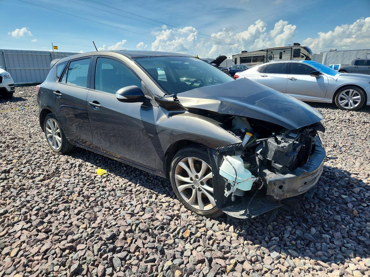 2010 Mazda 3 S Серый vin: JM1BL1H59A1134538