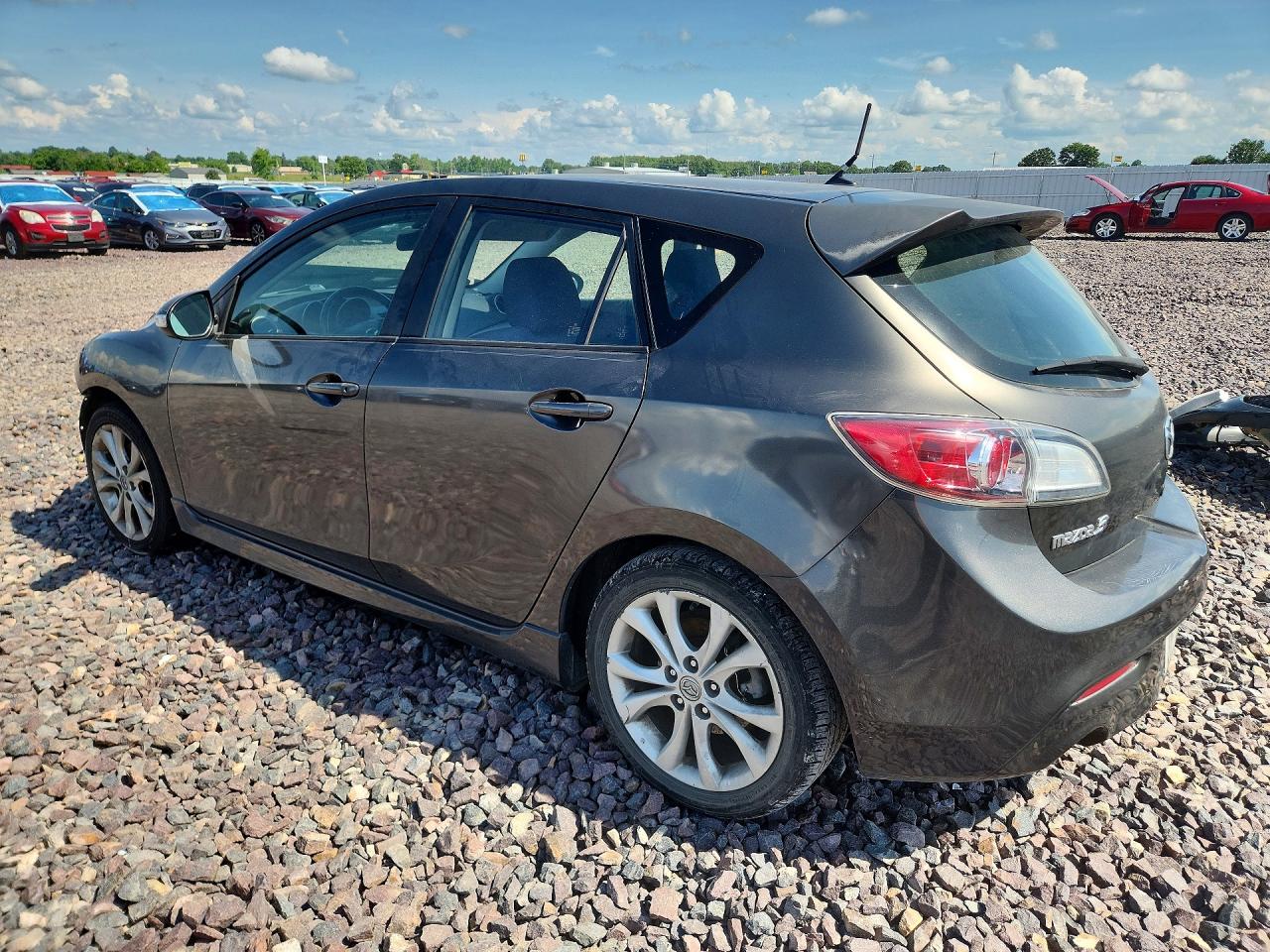 2010 Mazda 3 S Серый vin: JM1BL1H59A1134538