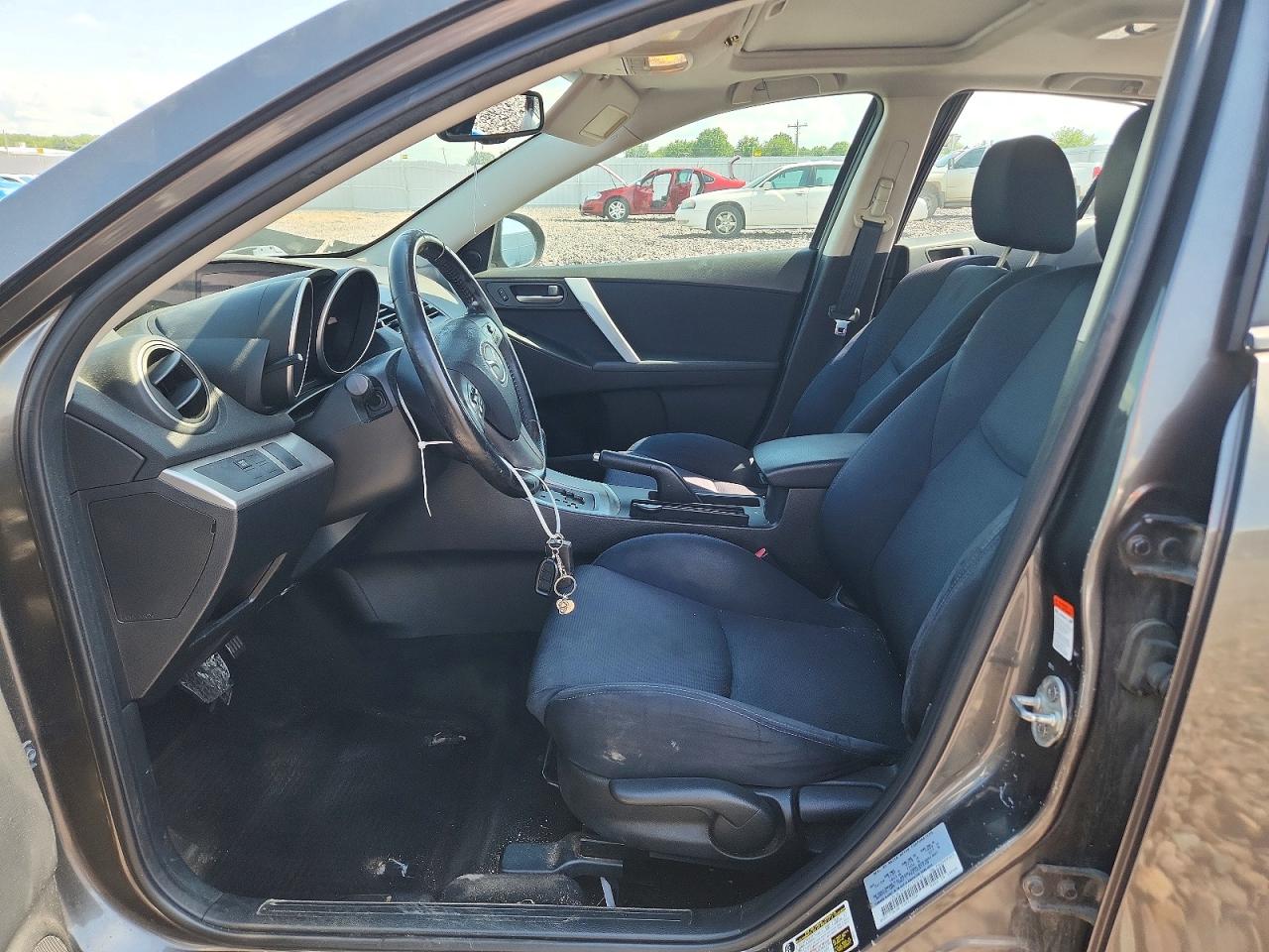 2010 Mazda 3 S Серый vin: JM1BL1H59A1134538