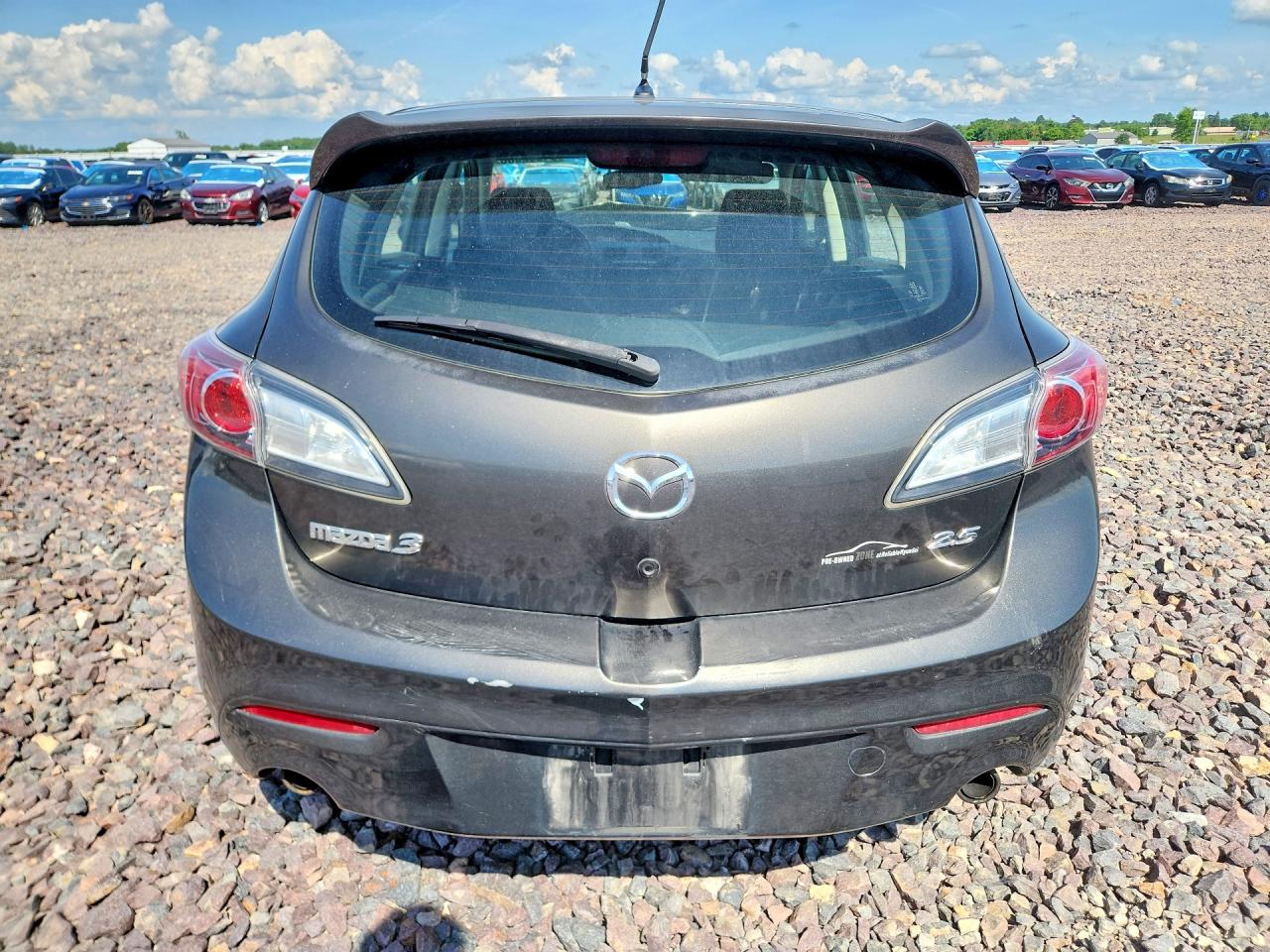 2010 Mazda 3 S Серый vin: JM1BL1H59A1134538