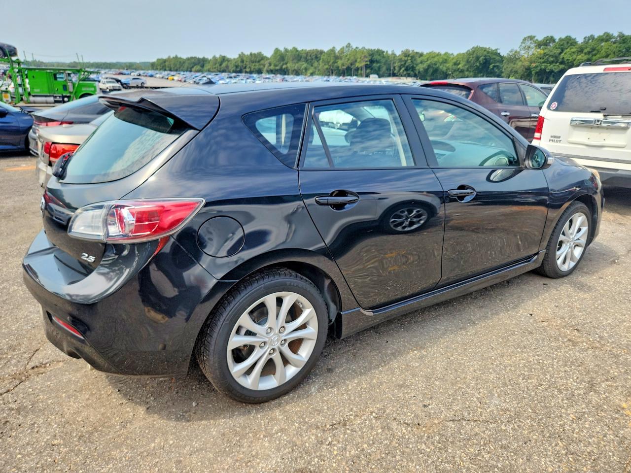 2010 Mazda 3 S Черный vin: JM1BL1H59A1190883