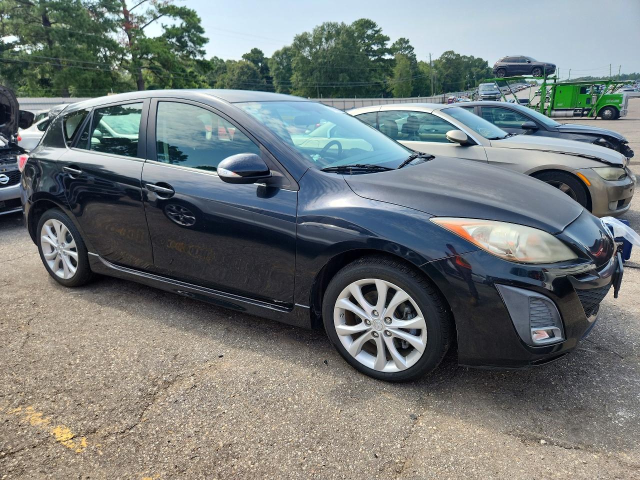 2010 Mazda 3 S Черный vin: JM1BL1H59A1190883
