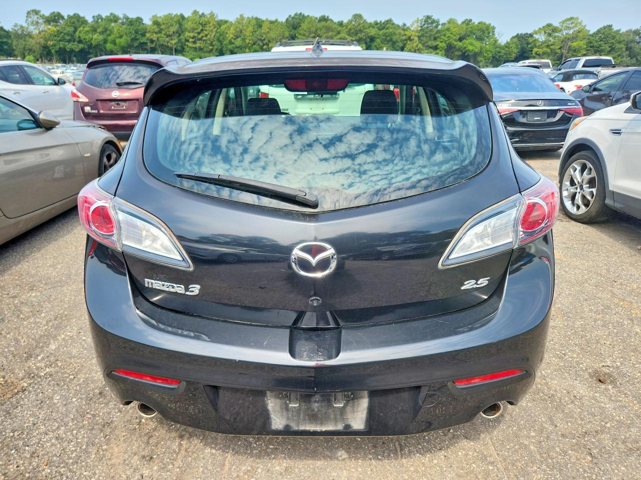2010 Mazda 3 S Черный vin: JM1BL1H59A1190883