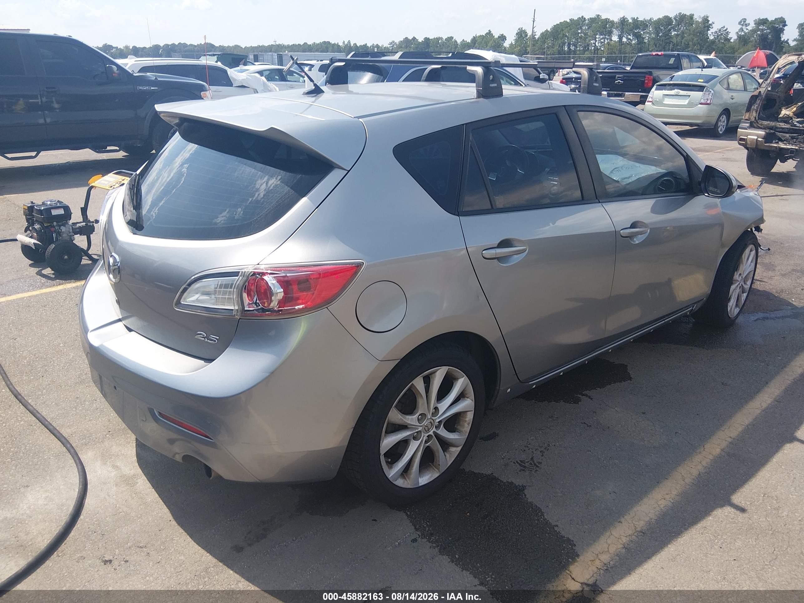 2010 Mazda Mazda3 S Sport Gray vin: JM1BL1H59A1263153