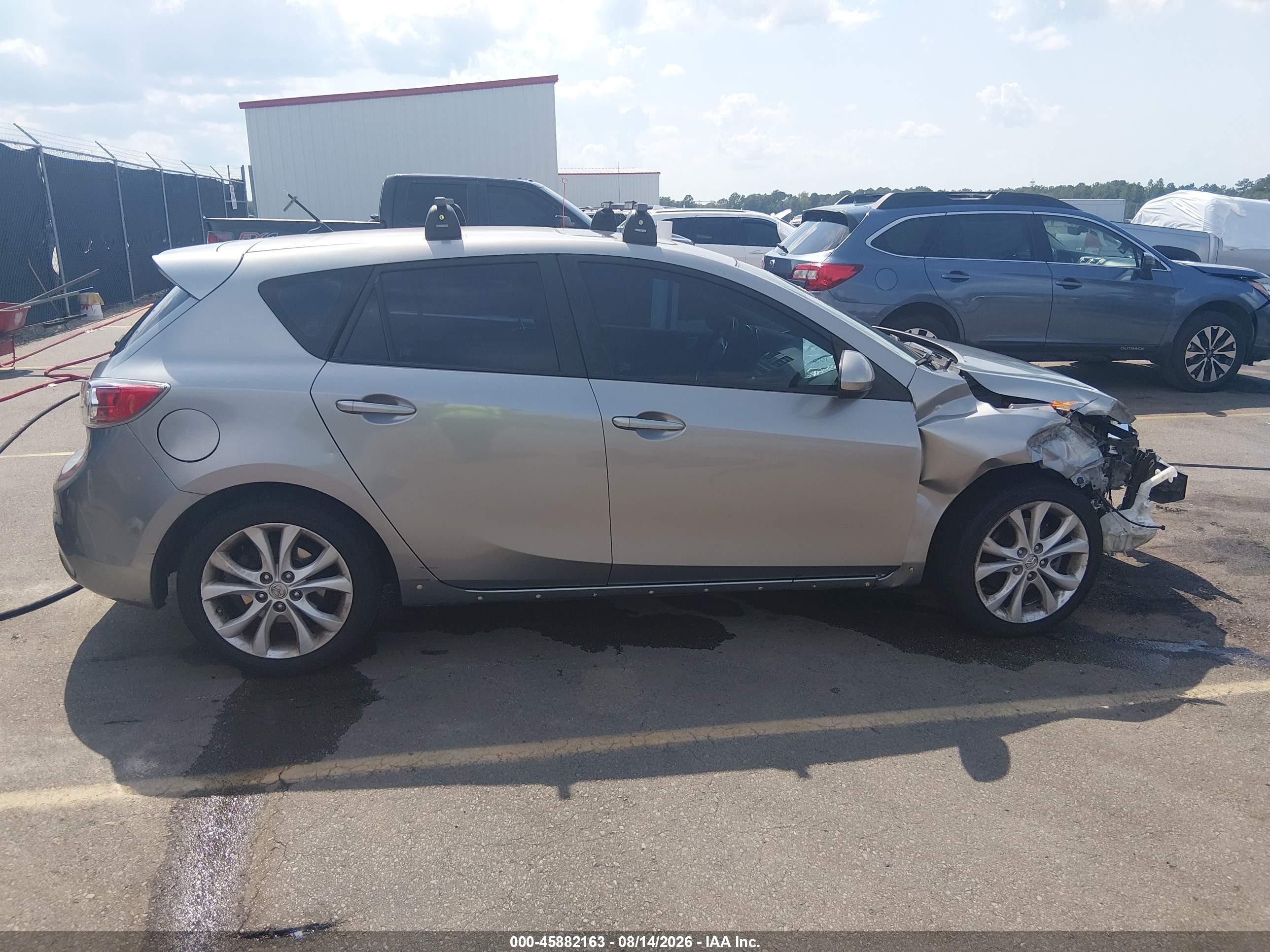 2010 Mazda Mazda3 S Sport Gray vin: JM1BL1H59A1263153
