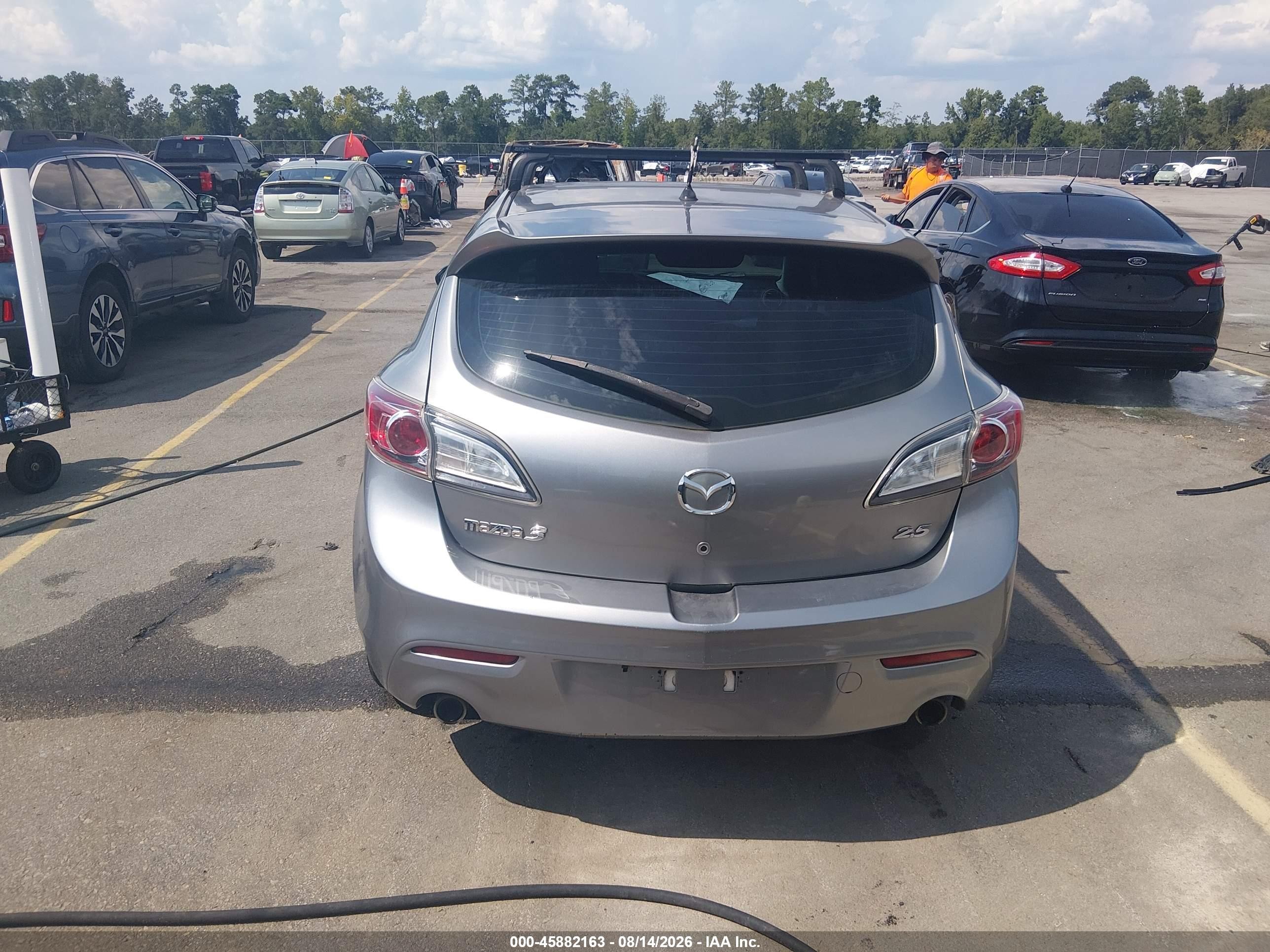 2010 Mazda Mazda3 S Sport Gray vin: JM1BL1H59A1263153
