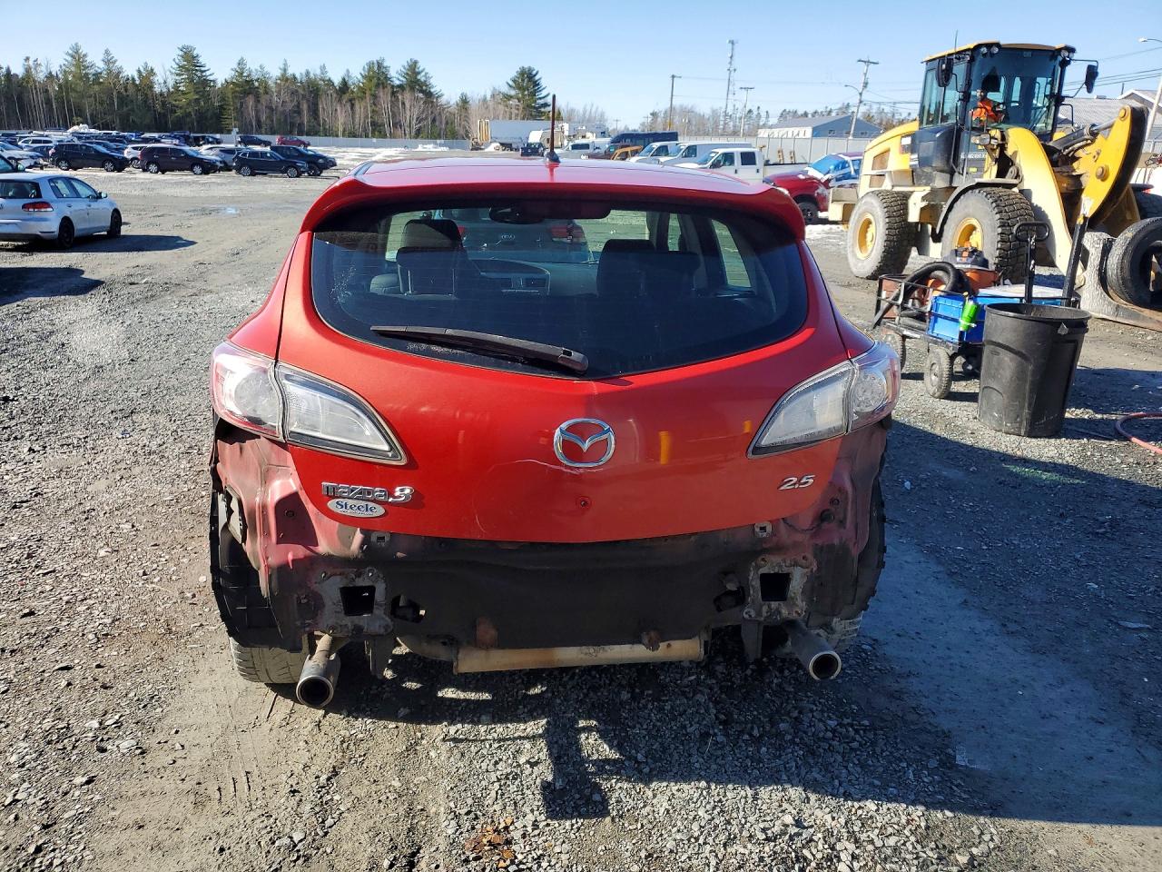 2010 Mazda Mazda3 Sport Gt 5dr Red vin: JM1BL1H59A1280910
