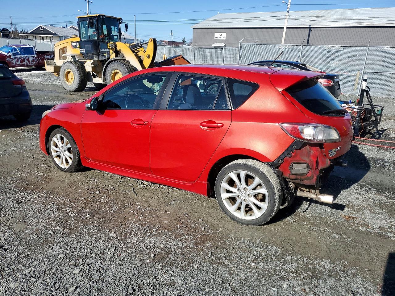 2010 Mazda Mazda3 Sport Gt 5dr Red vin: JM1BL1H59A1280910