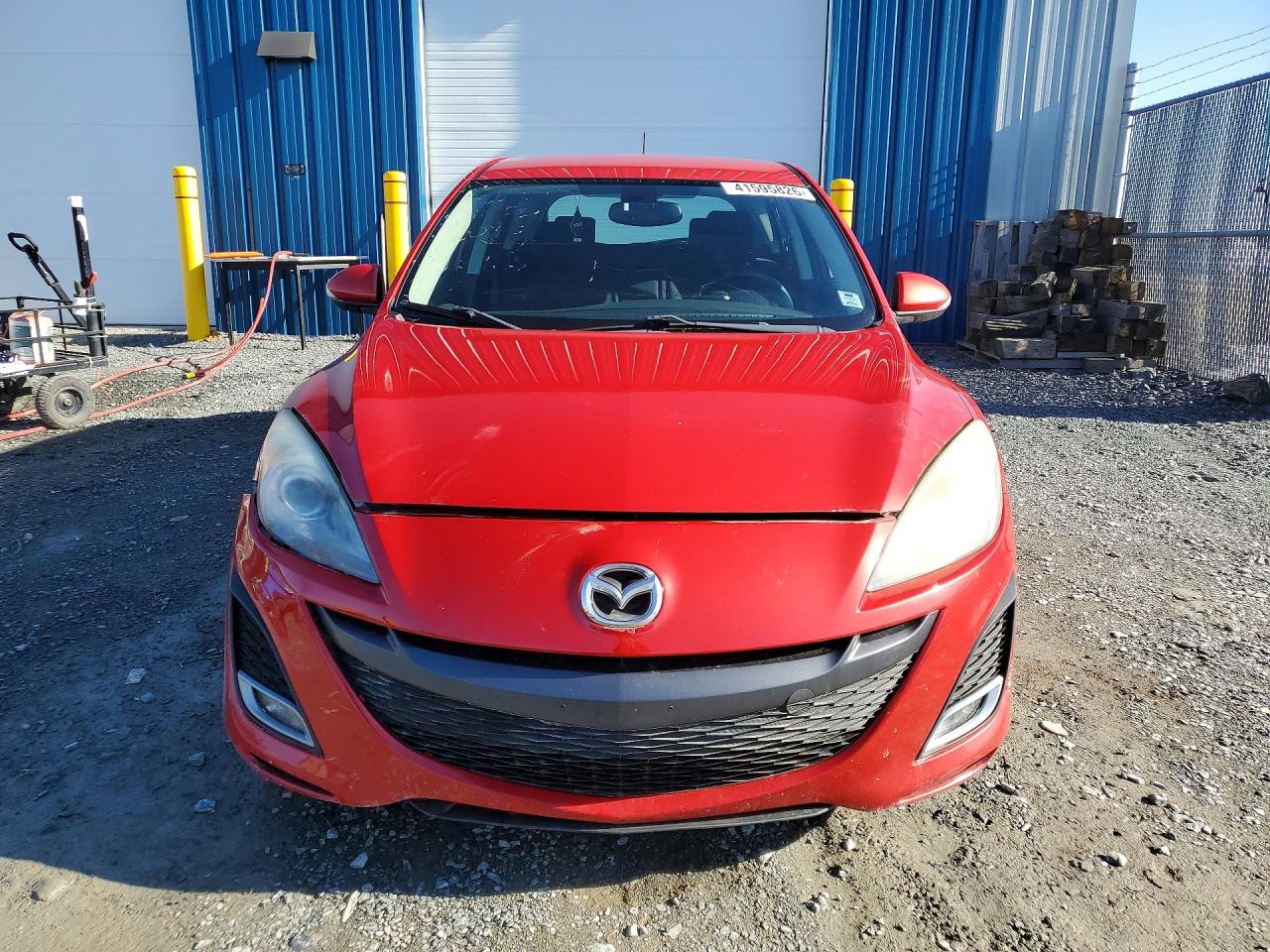 2010 Mazda Mazda3 Sport Gt 5dr Red vin: JM1BL1H59A1280910