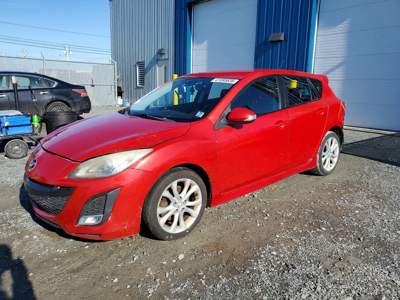 2010 Mazda Mazda3 Sport Gt 5dr Red vin: JM1BL1H59A1280910
