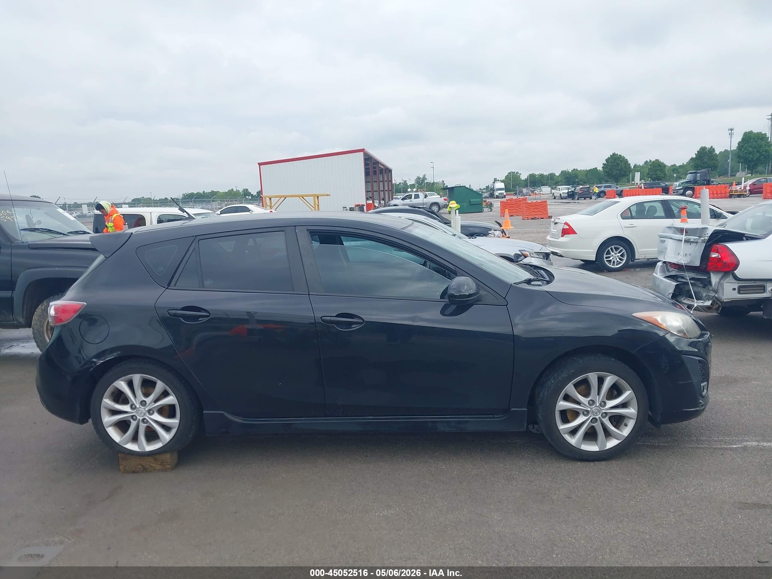 2010 Mazda Mazda3 S Sport Черный vin: JM1BL1H59A1326753
