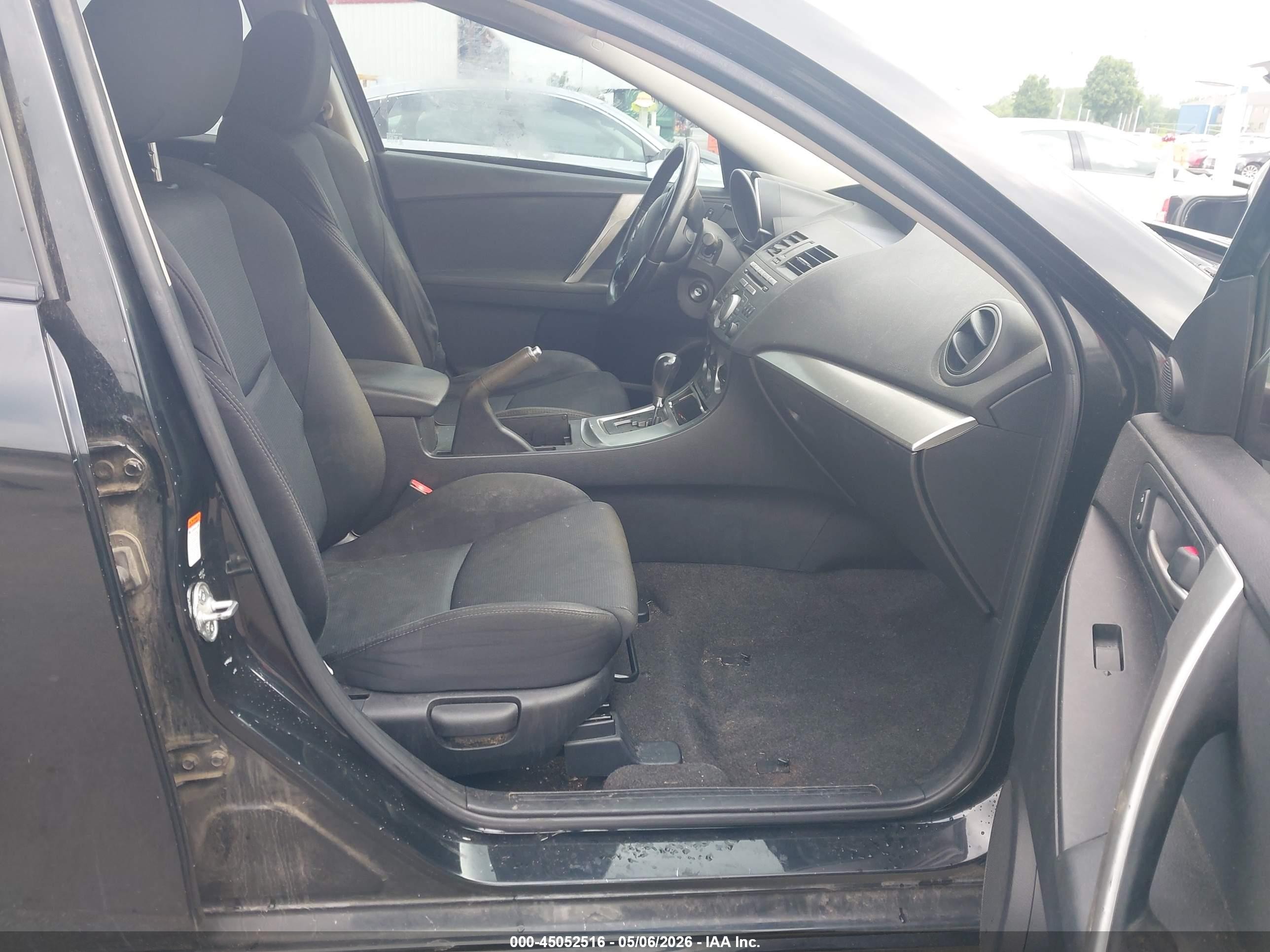 2010 Mazda Mazda3 S Sport Черный vin: JM1BL1H59A1326753